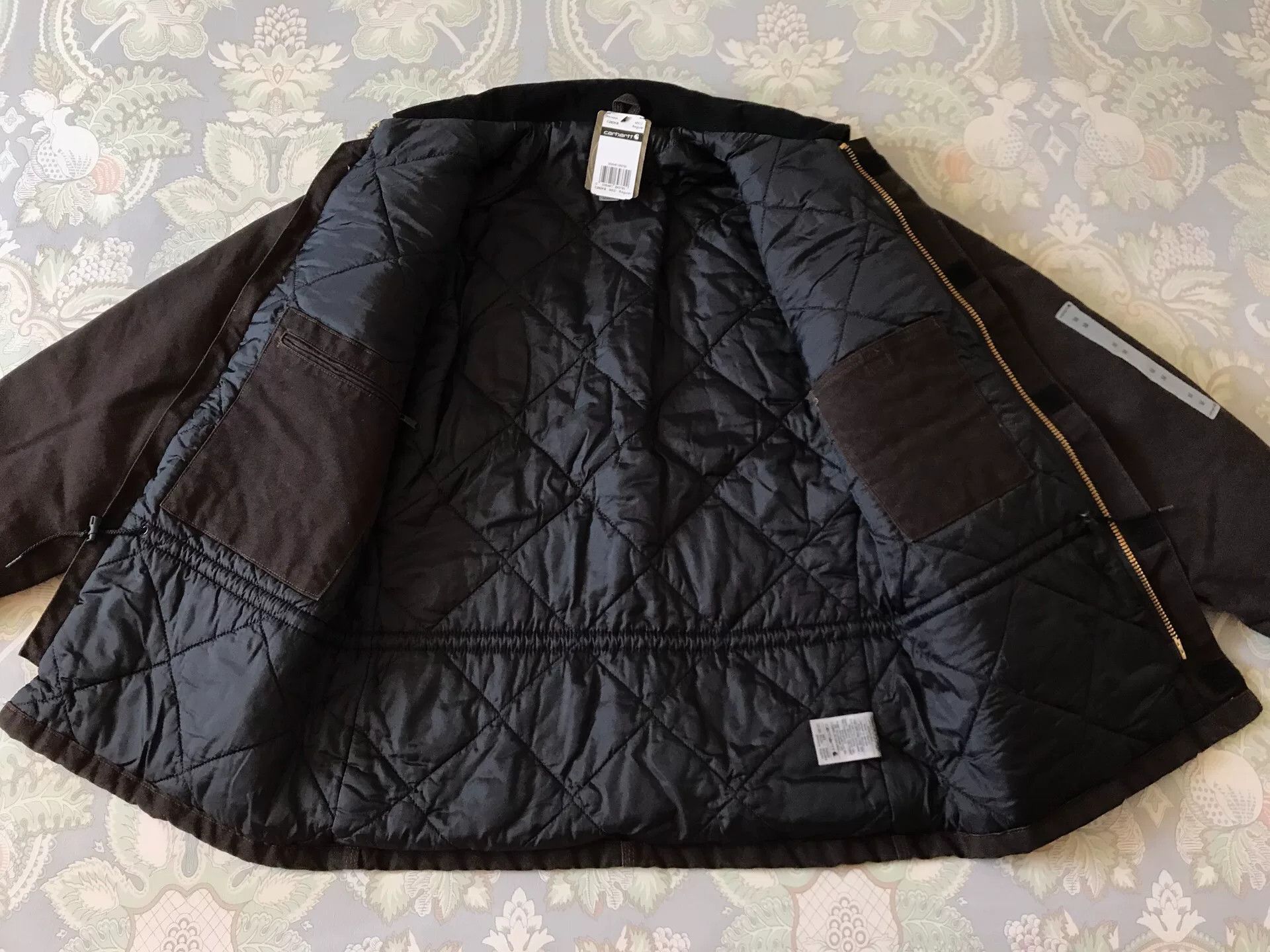 Carhartt Carhartt C26 DKB Washed Canvas Work Jacket Size US M / EU 48-50 / 2 - 3 Thumbnail