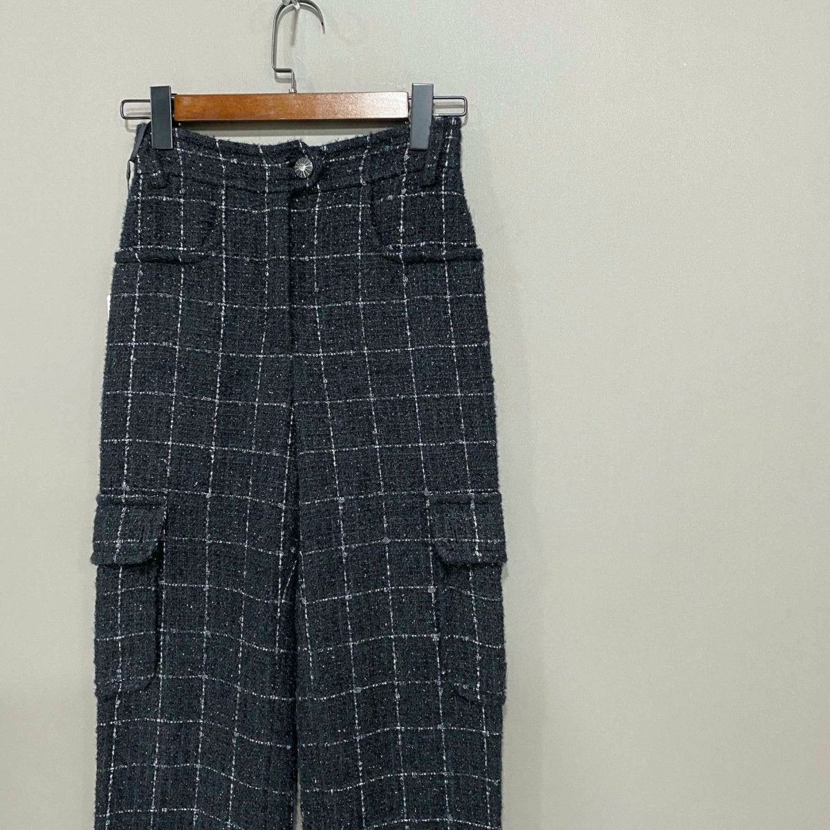 Chanel Chanel Tweed Woven Trousers Size 34" / US 12 / IT 48 - 2 Thumbnail