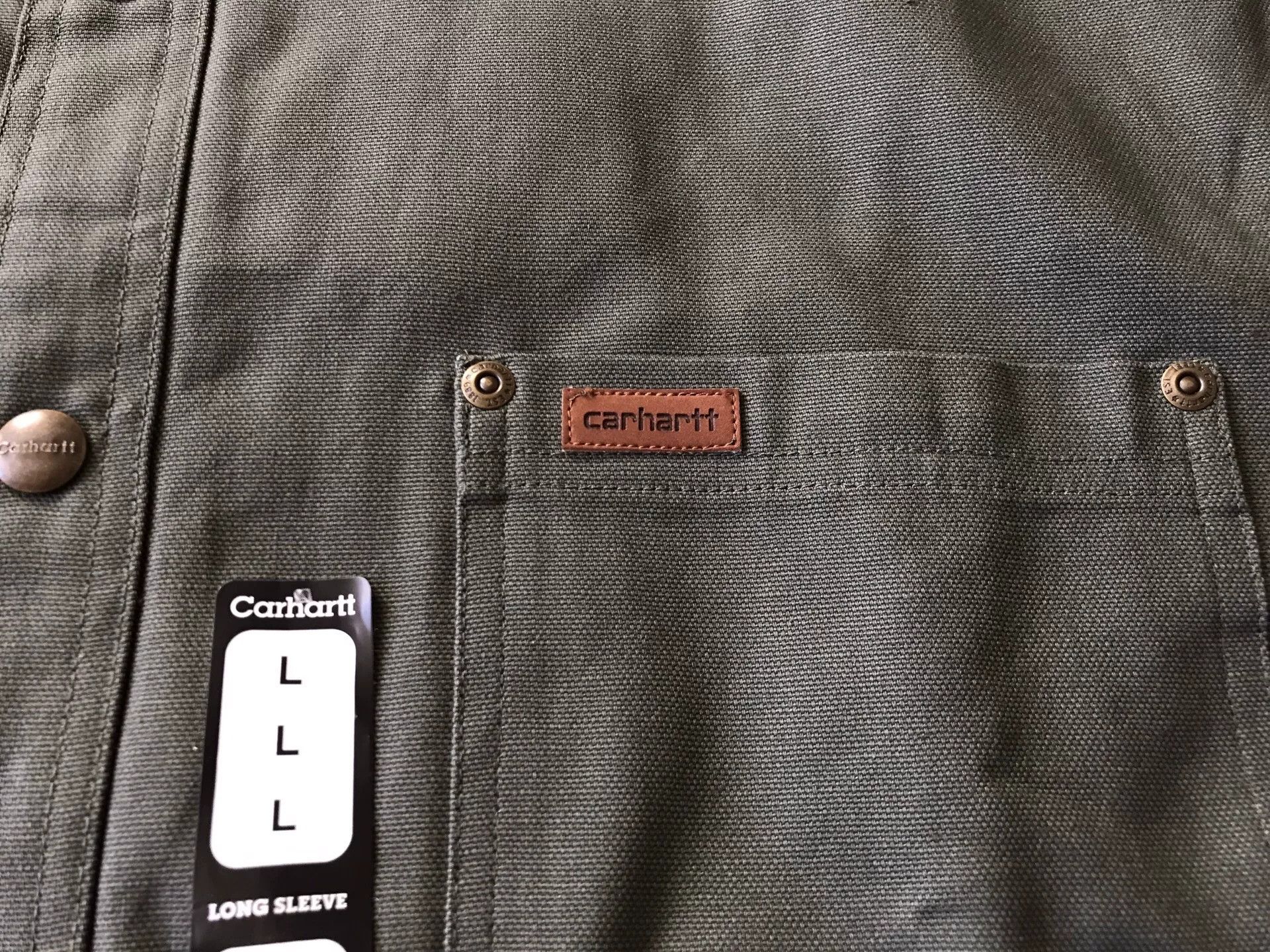 Carhartt Carhartt S296 MOS Work Shirt Jacket Size US L / EU 52-54 / 3 - 5 Thumbnail