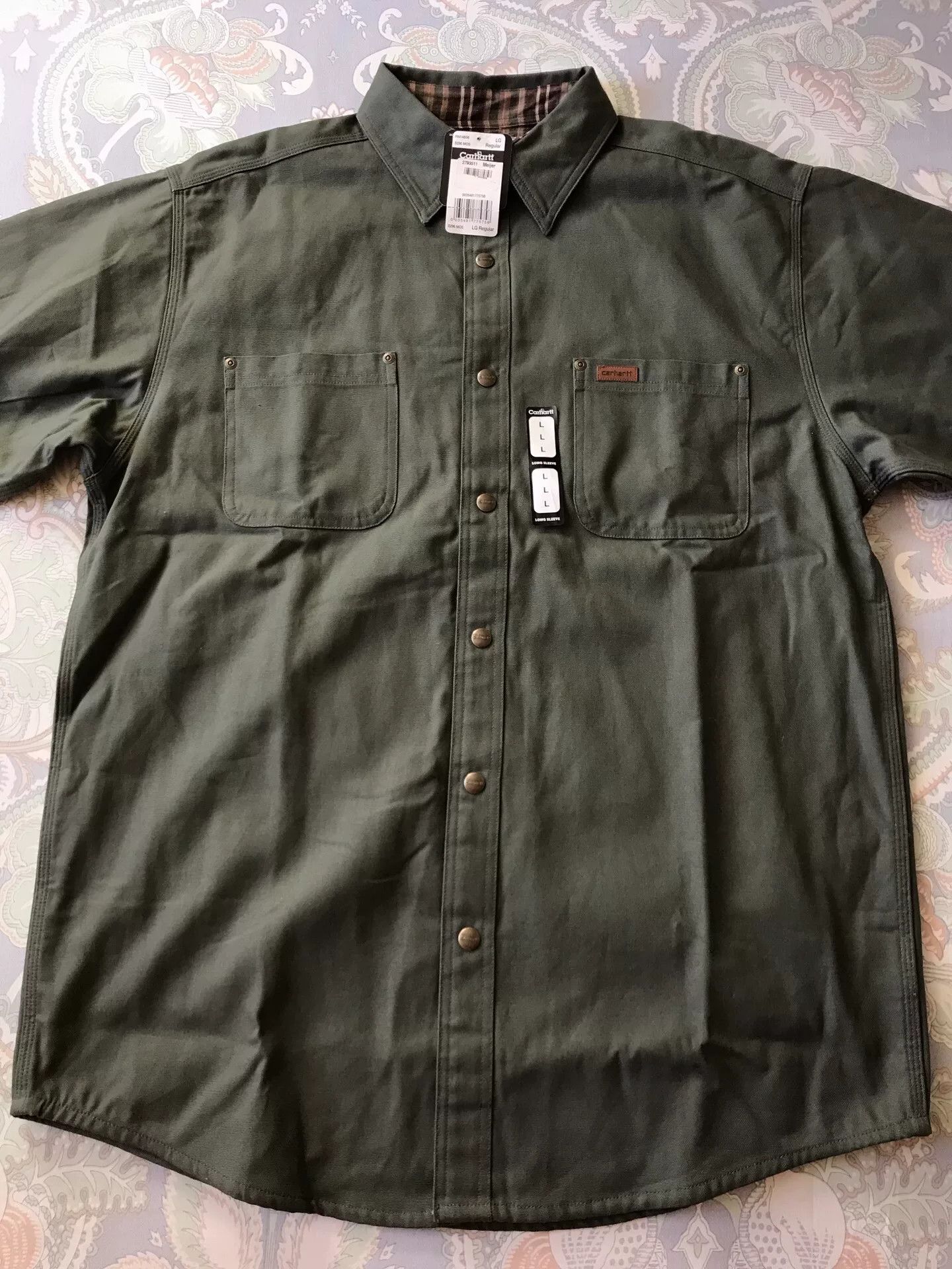 Carhartt Carhartt S296 MOS Work Shirt Jacket Size US L / EU 52-54 / 3 - 4 Thumbnail