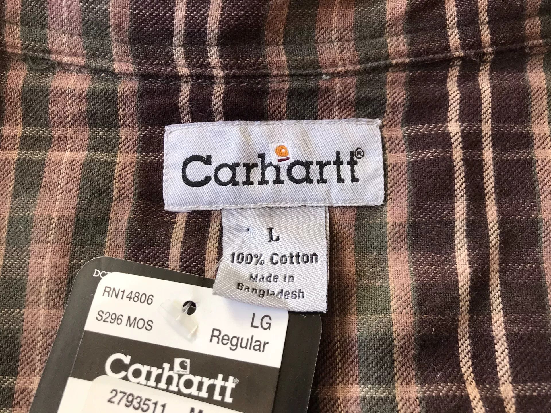 Carhartt Carhartt S296 MOS Work Shirt Jacket Size US L / EU 52-54 / 3 - 7 Thumbnail