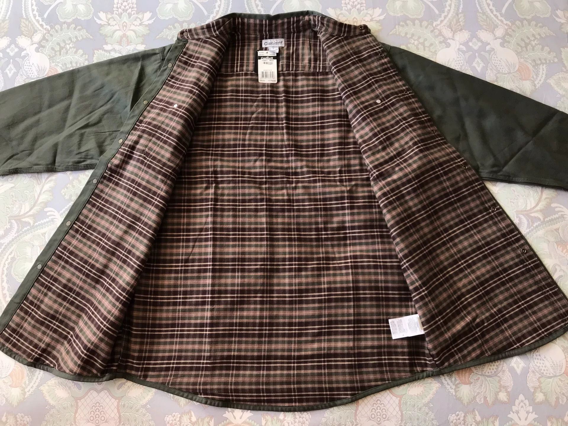 Carhartt Carhartt S296 MOS Work Shirt Jacket Size US L / EU 52-54 / 3 - 3 Thumbnail
