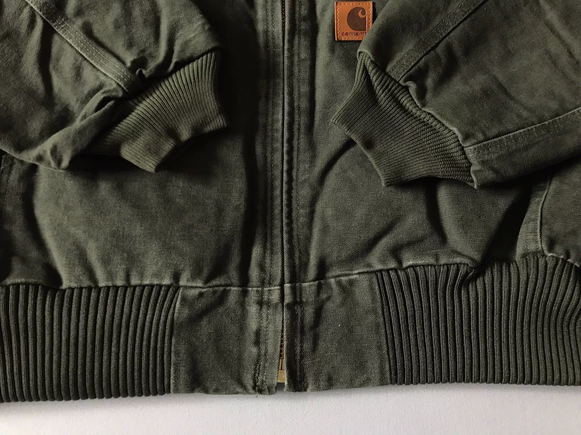 Carhartt Carhartt J130 Moss Green Hooded Jacket Size US XL / EU 56 / 4 - 5 Thumbnail