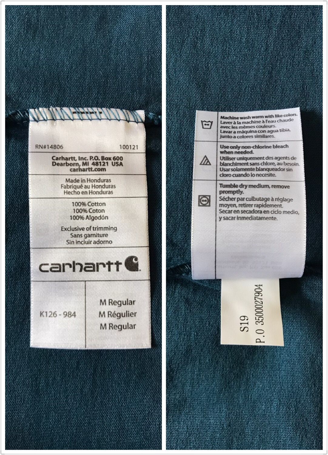 Carhartt Carhartt K126 Long Sleeve T-Shirt Size US M / EU 48-50 / 2 - 9 Thumbnail