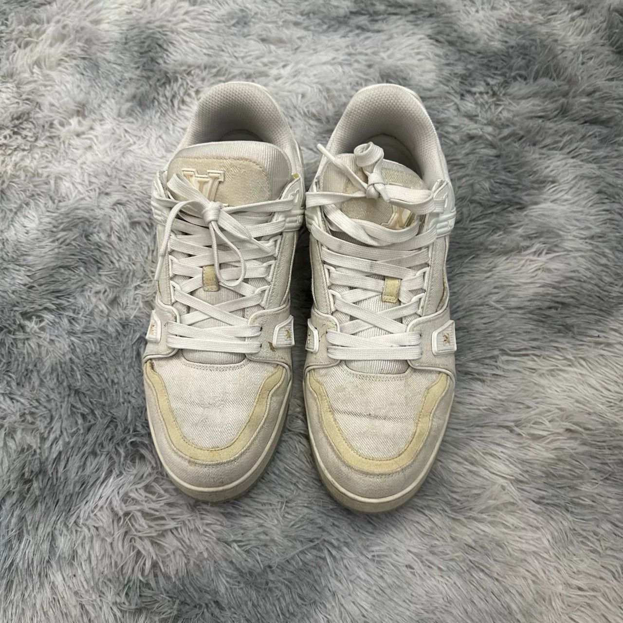 Louis Vuitton LV Trainer White Casual Shoes Size US 10 / EU 43 - 4 Thumbnail