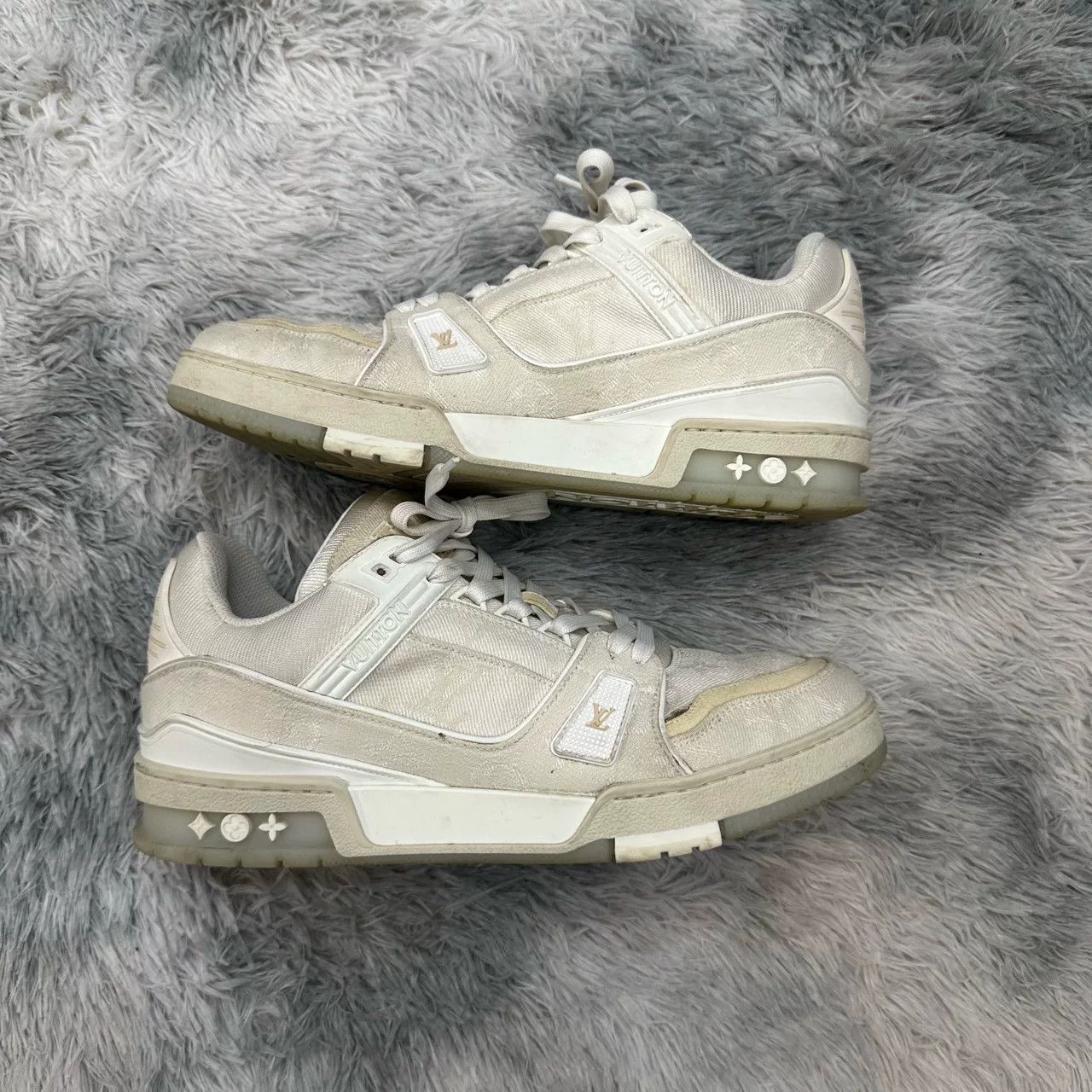 Louis Vuitton LV Trainer White Casual Shoes Size US 10 / EU 43 - 2 Thumbnail