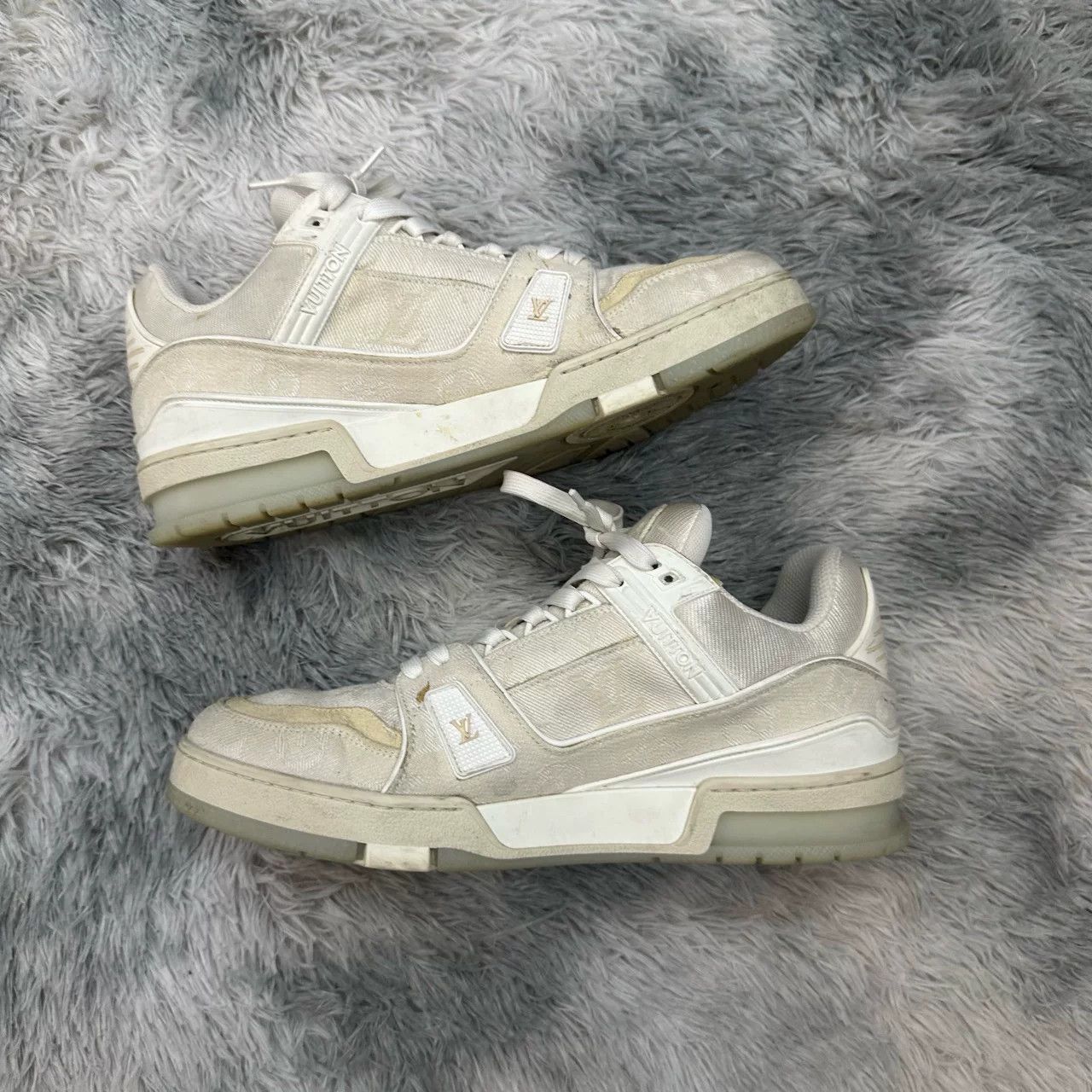 Louis Vuitton LV Trainer White Casual Shoes Size US 10 / EU 43 - 3 Thumbnail