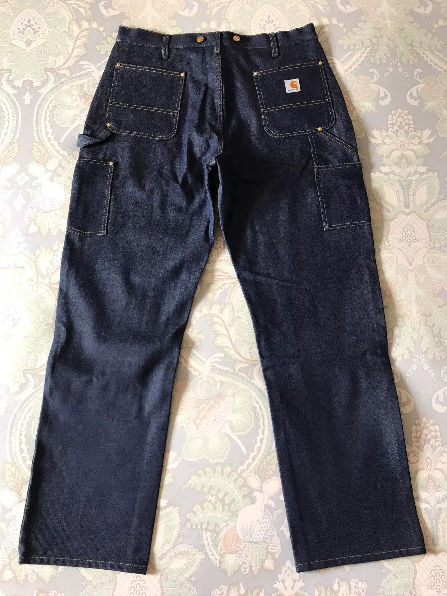 Carhartt Carhartt B07 Raw Denim Jeans W36L32 Size US 36 / EU 52 - 3 Thumbnail