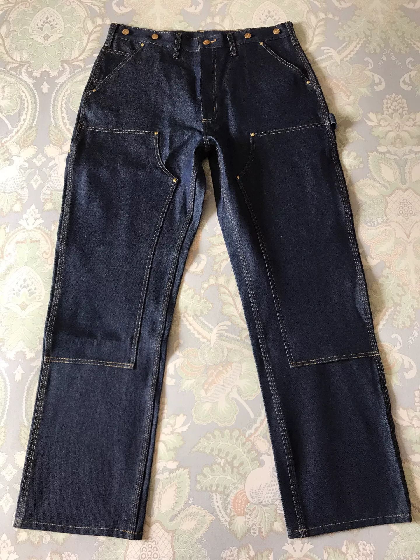 Carhartt Carhartt B07 Raw Denim Jeans W36L32 Size US 36 / EU 52 - 2 Thumbnail