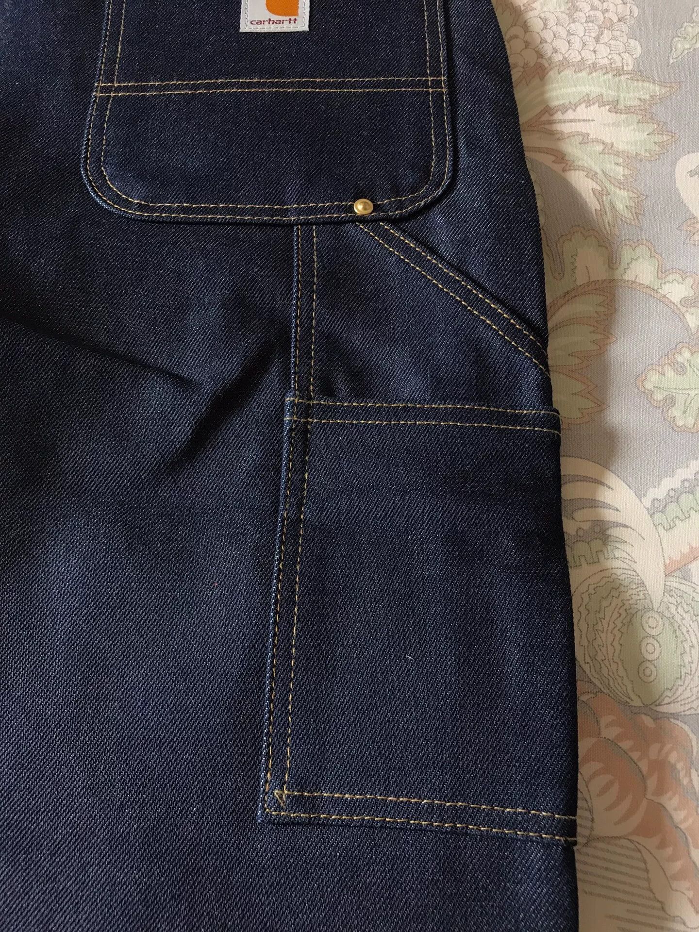 Carhartt Carhartt B07 Raw Denim Jeans W36L32 Size US 36 / EU 52 - 8 Thumbnail