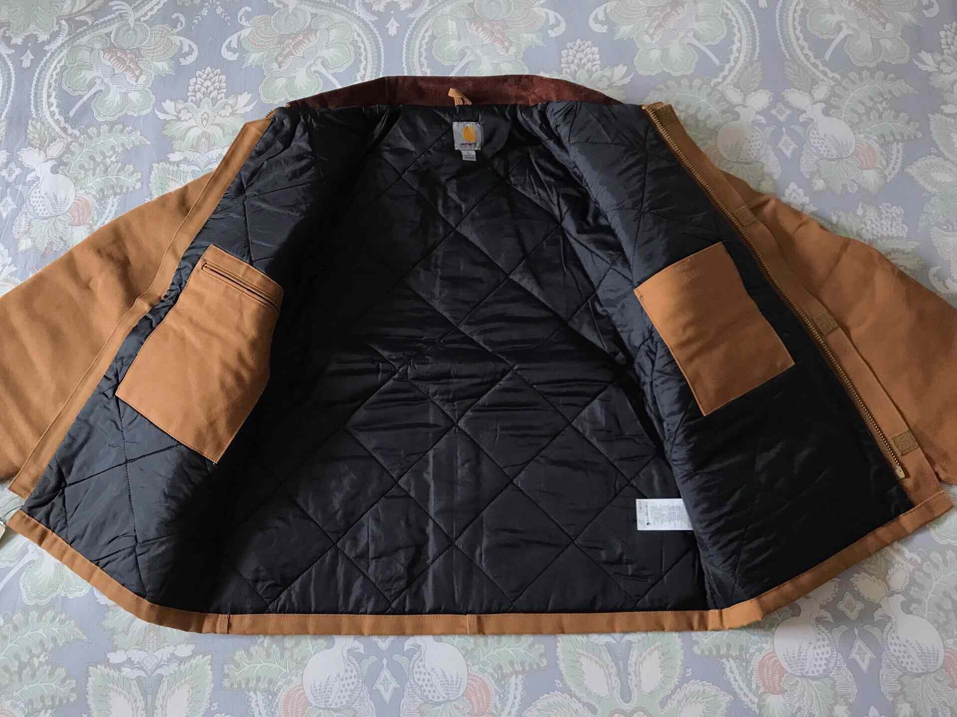 Carhartt Carhartt J002 Brown Canvas Work Jacket Size US L / EU 52-54 / 3 - 3 Thumbnail