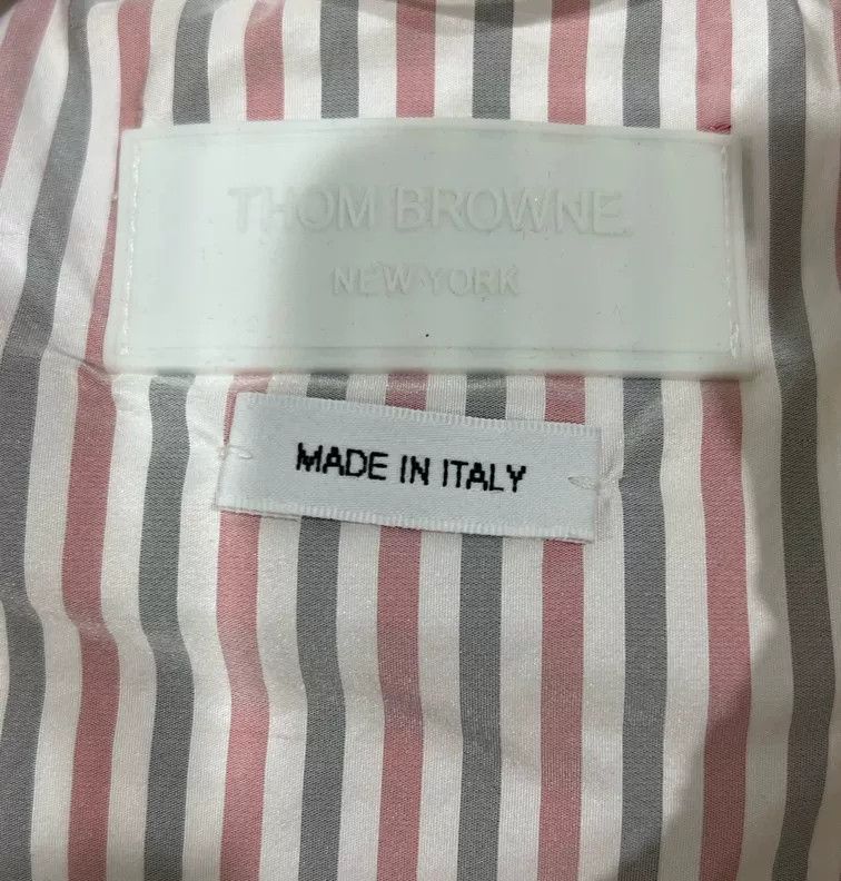 Thom Browne Thom Browne Sleeve Stripe Hooded Down Jacket Size US XXS / EU 40 - 3 Thumbnail