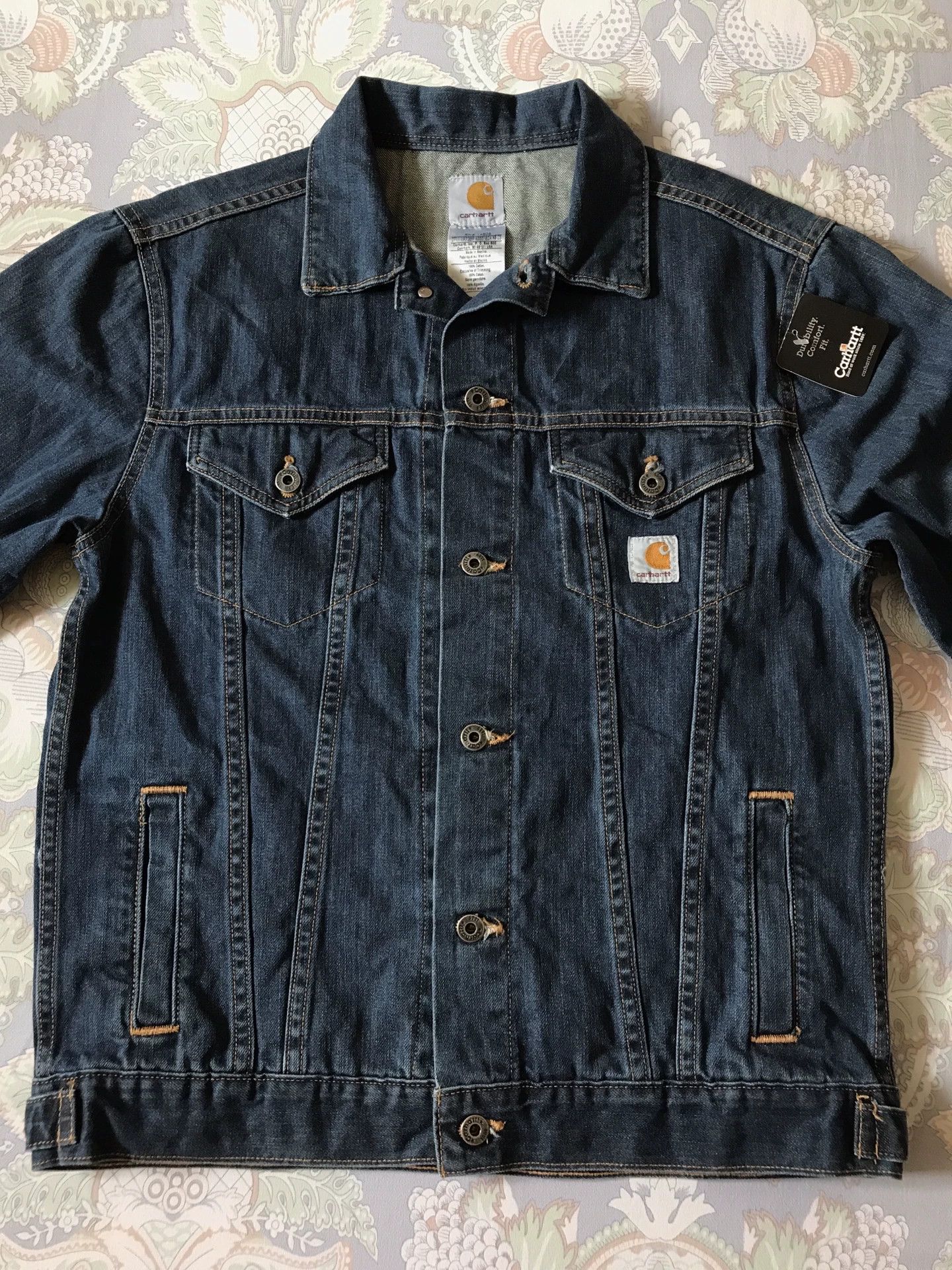 Carhartt Carhartt J291 Washed Denim Jacket Size US M / EU 48-50 / 2 - 3 Thumbnail