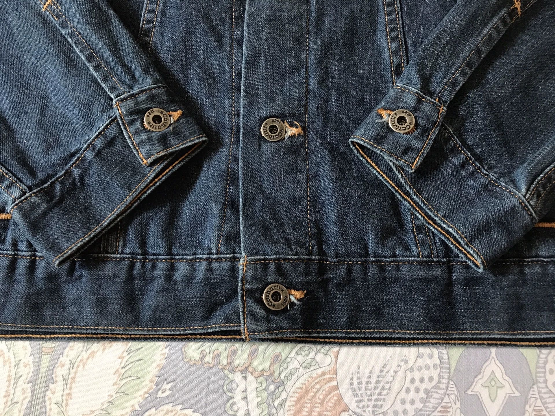 Carhartt Carhartt J291 Washed Denim Jacket Size US M / EU 48-50 / 2 - 6 Thumbnail