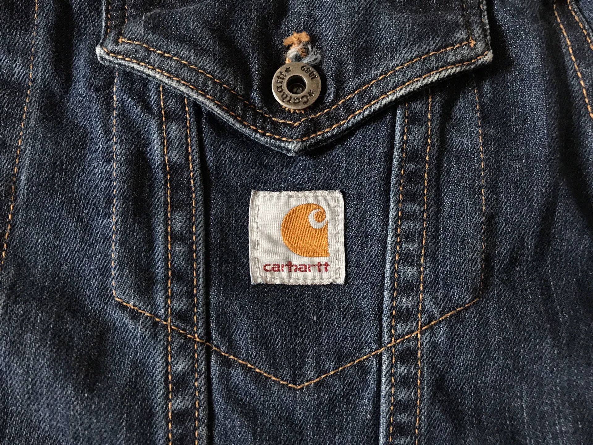 Carhartt Carhartt J291 Washed Denim Jacket Size US M / EU 48-50 / 2 - 5 Thumbnail