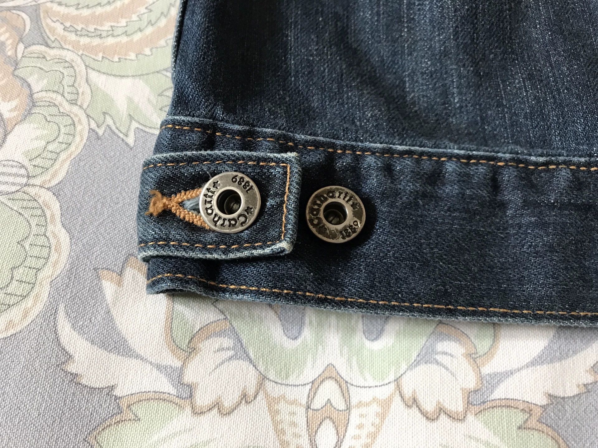 Carhartt Carhartt J291 Washed Denim Jacket Size US M / EU 48-50 / 2 - 7 Thumbnail