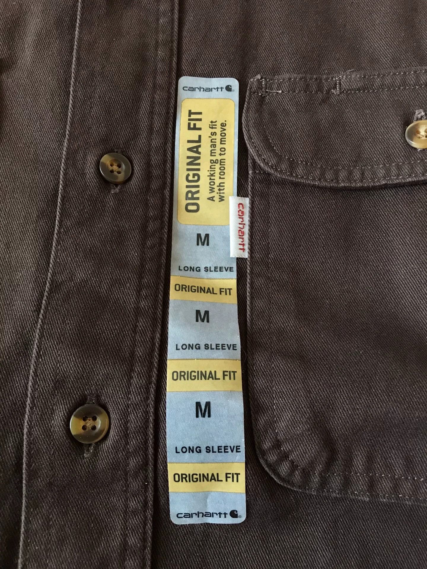 Carhartt Carhartt S09 DKB Work Shirt Size US M / EU 48-50 / 2 - 6 Thumbnail