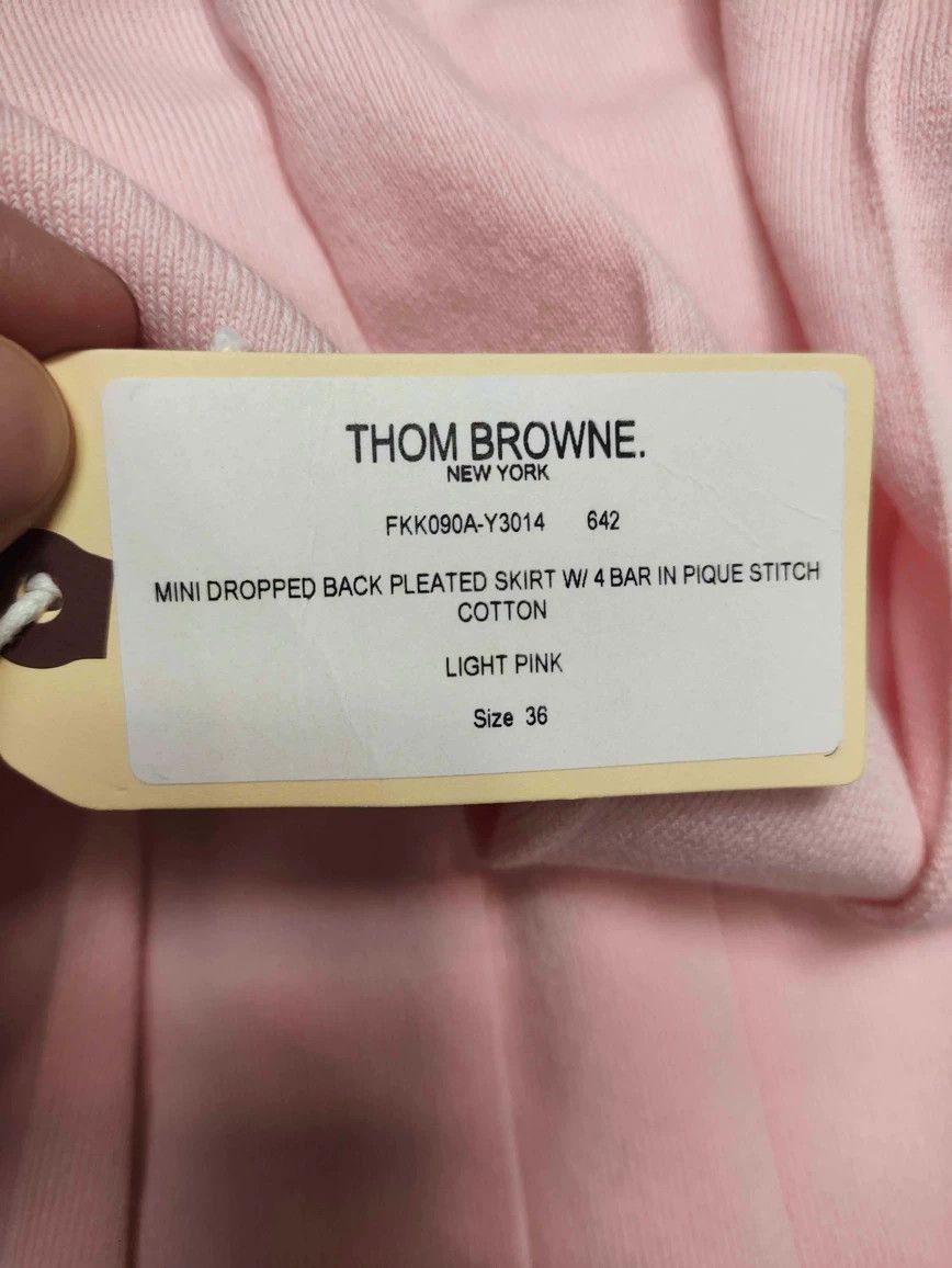 Thom Browne Thom Browne Pink Striped Knit Skirt Size 36" / US 14 / IT 50 - 4 Thumbnail