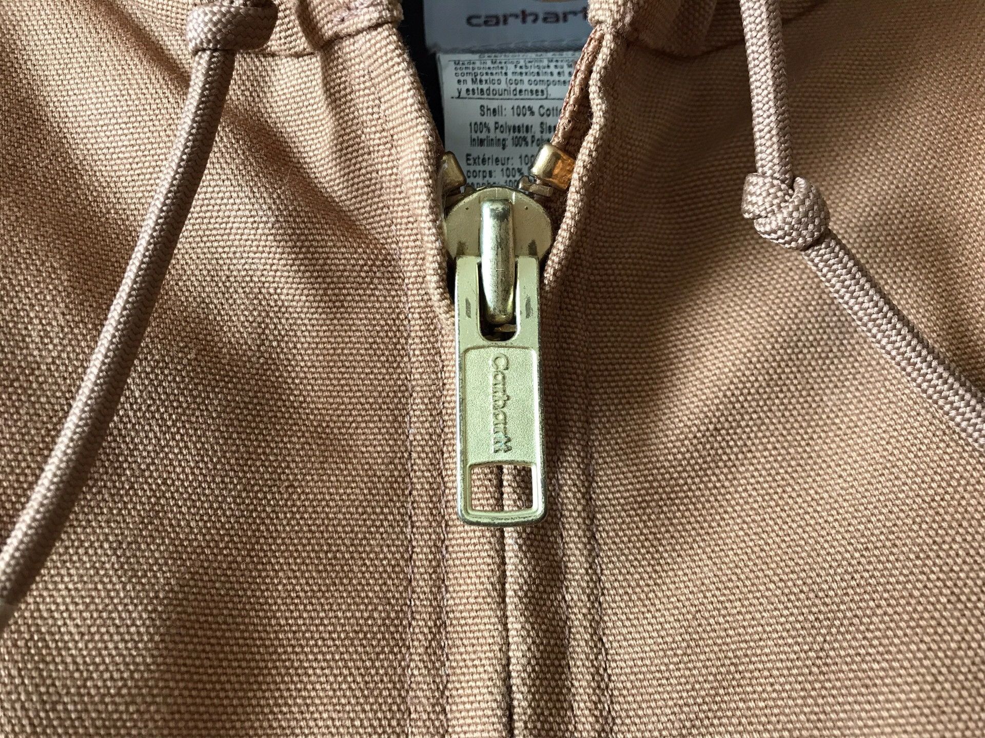 Carhartt Carhartt J140 Brown Hooded Work Jacket Size US XL / EU 56 / 4 - 5 Thumbnail