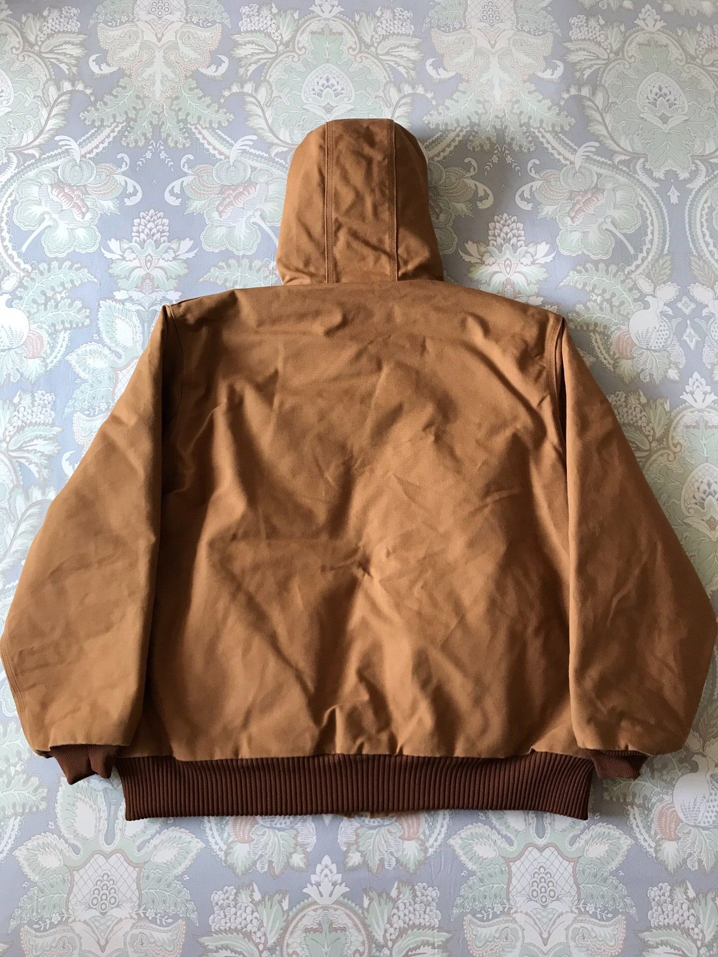 Carhartt Carhartt J140 Brown Hooded Work Jacket Size US XL / EU 56 / 4 - 2 Thumbnail