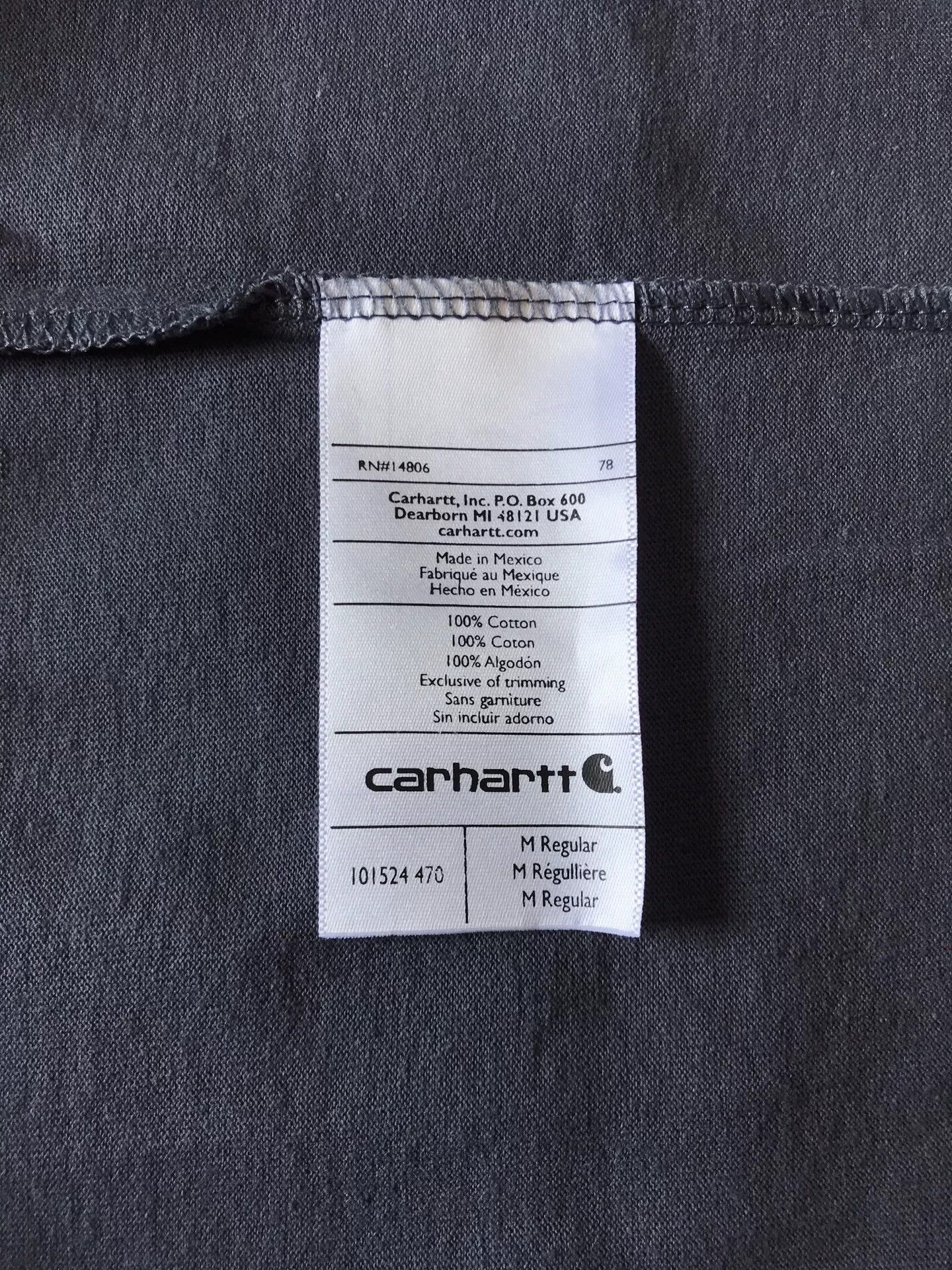 Carhartt Carhartt 101524 470 Printed T-Shirt Size US M / EU 48-50 / 2 - 8 Thumbnail