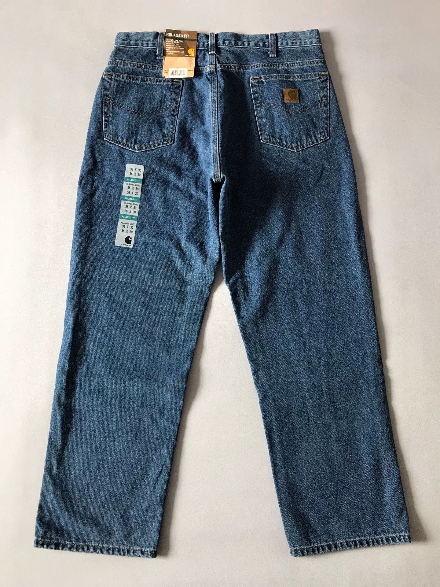 Carhartt Carhartt B172 Flannel Lined Jeans Size US 36 / EU 52 - 3 Thumbnail