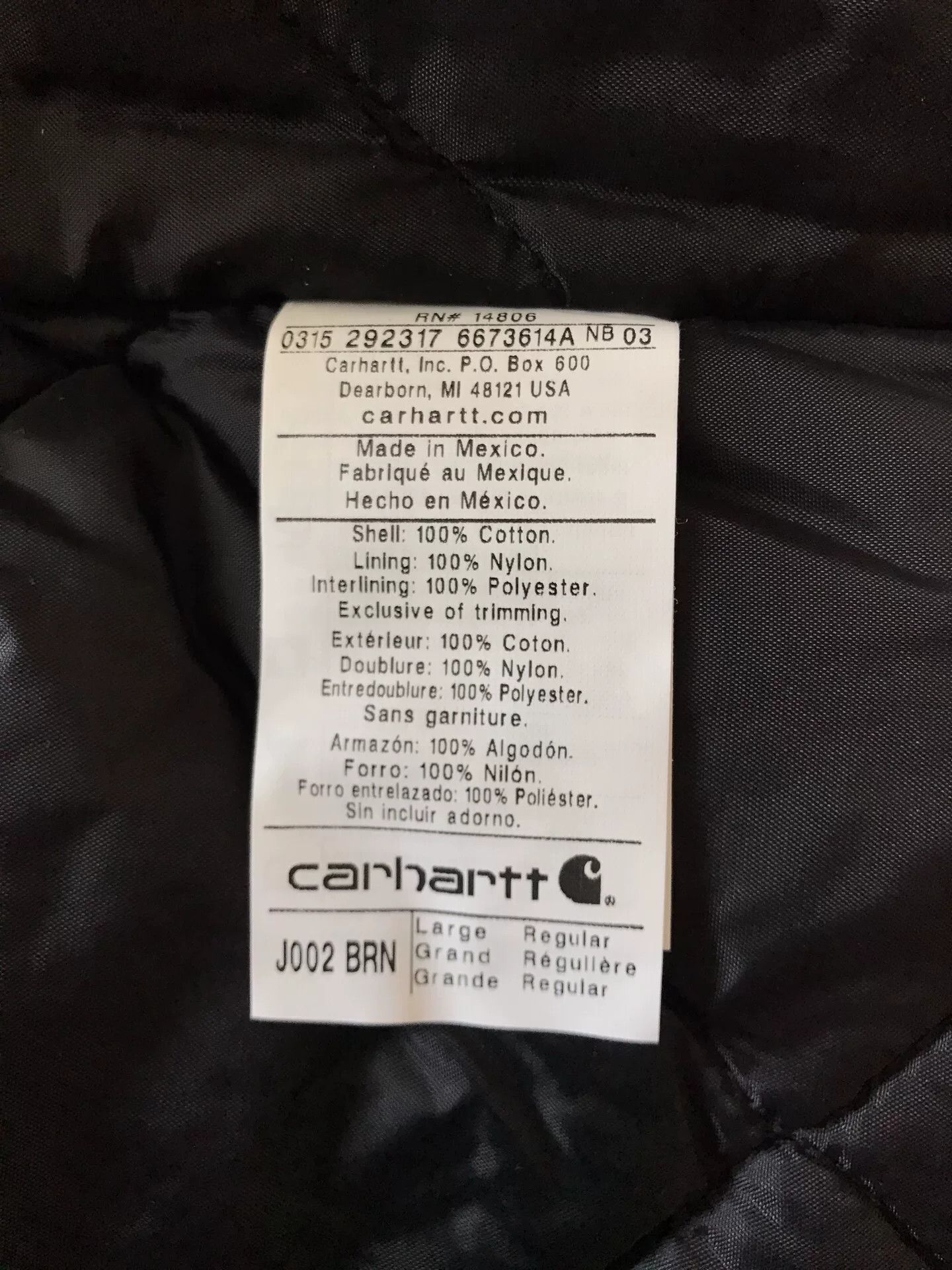 Carhartt Carhartt J002 Canvas Work Jacket Size US L / EU 52-54 / 3 - 9 Thumbnail