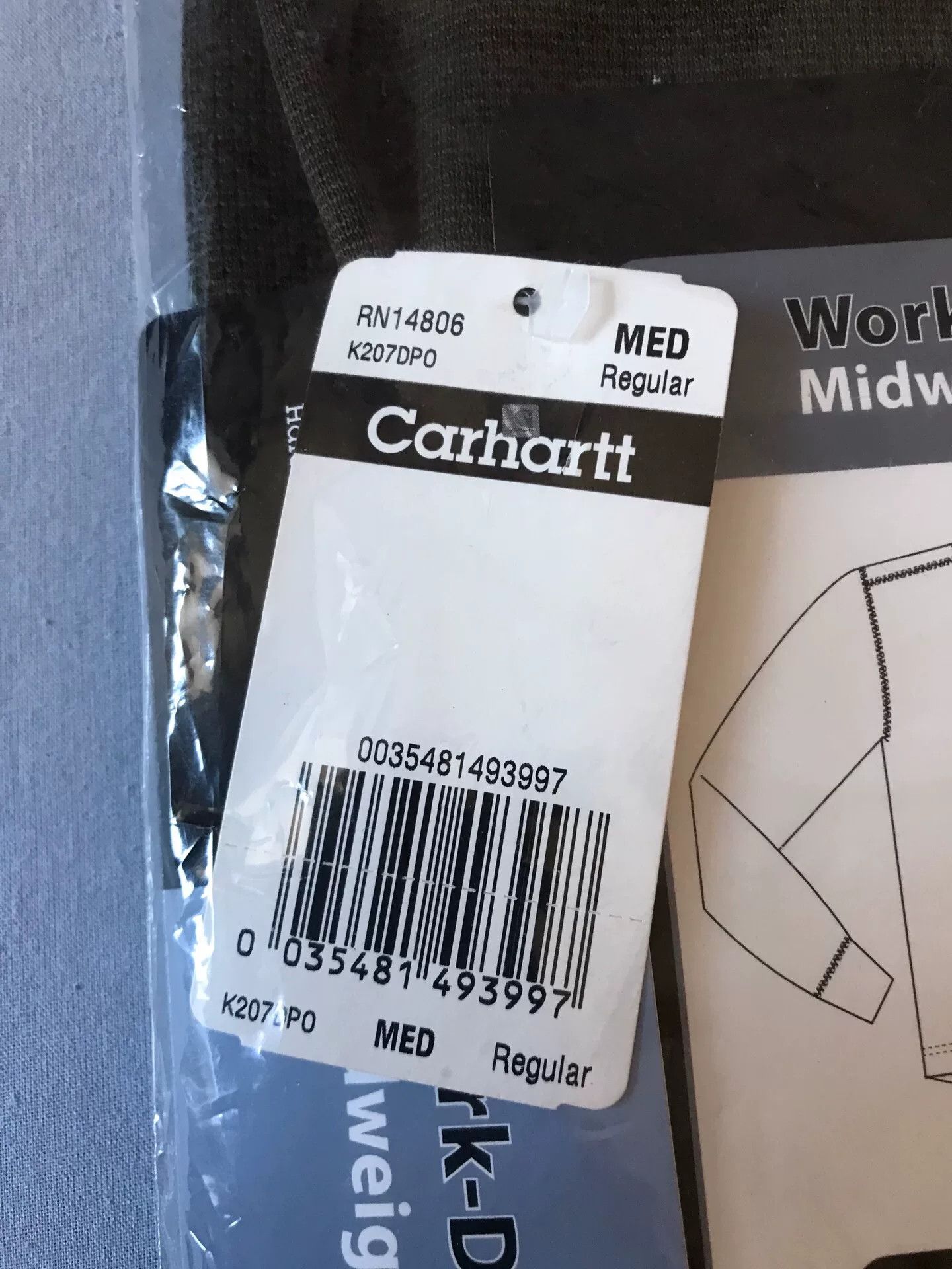 Carhartt Carhartt K207 DPO Long Sleeve T-Shirt Size US M / EU 48-50 / 2 - 6 Thumbnail