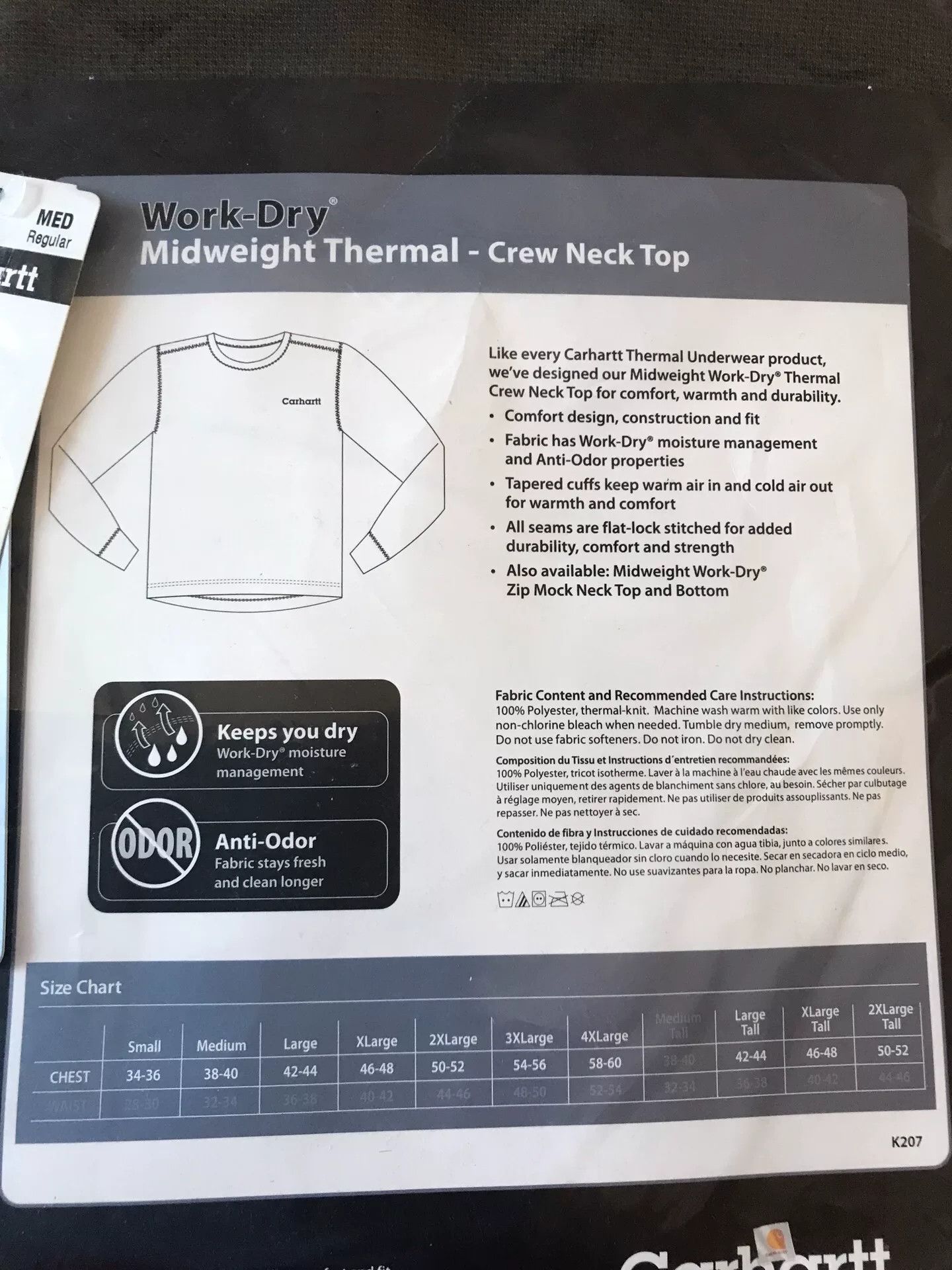 Carhartt Carhartt K207 DPO Long Sleeve T-Shirt Size US M / EU 48-50 / 2 - 3 Thumbnail