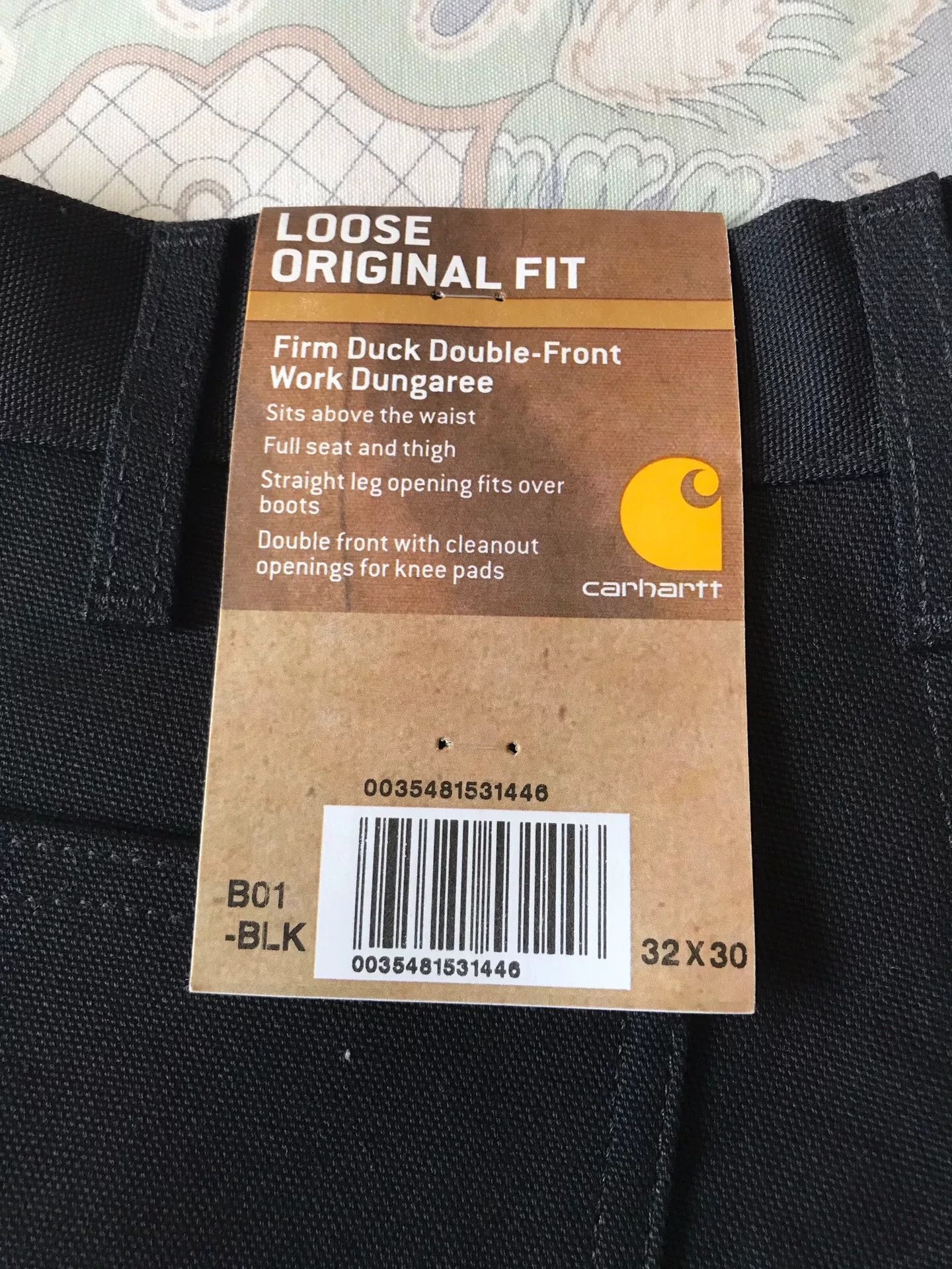 Carhartt Carhartt B01 W32L30 Work Pants Size US 32 / EU 48 - 8 Thumbnail