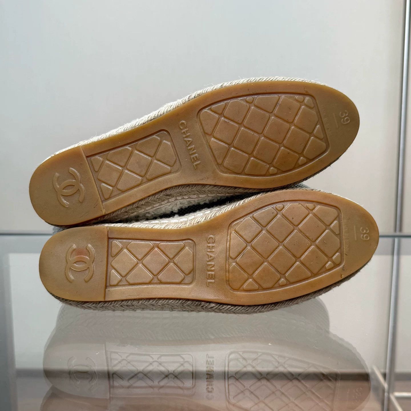 Chanel Chanel Black White Fisherman Shoes Size US 8 / IT 38 - 7 Thumbnail
