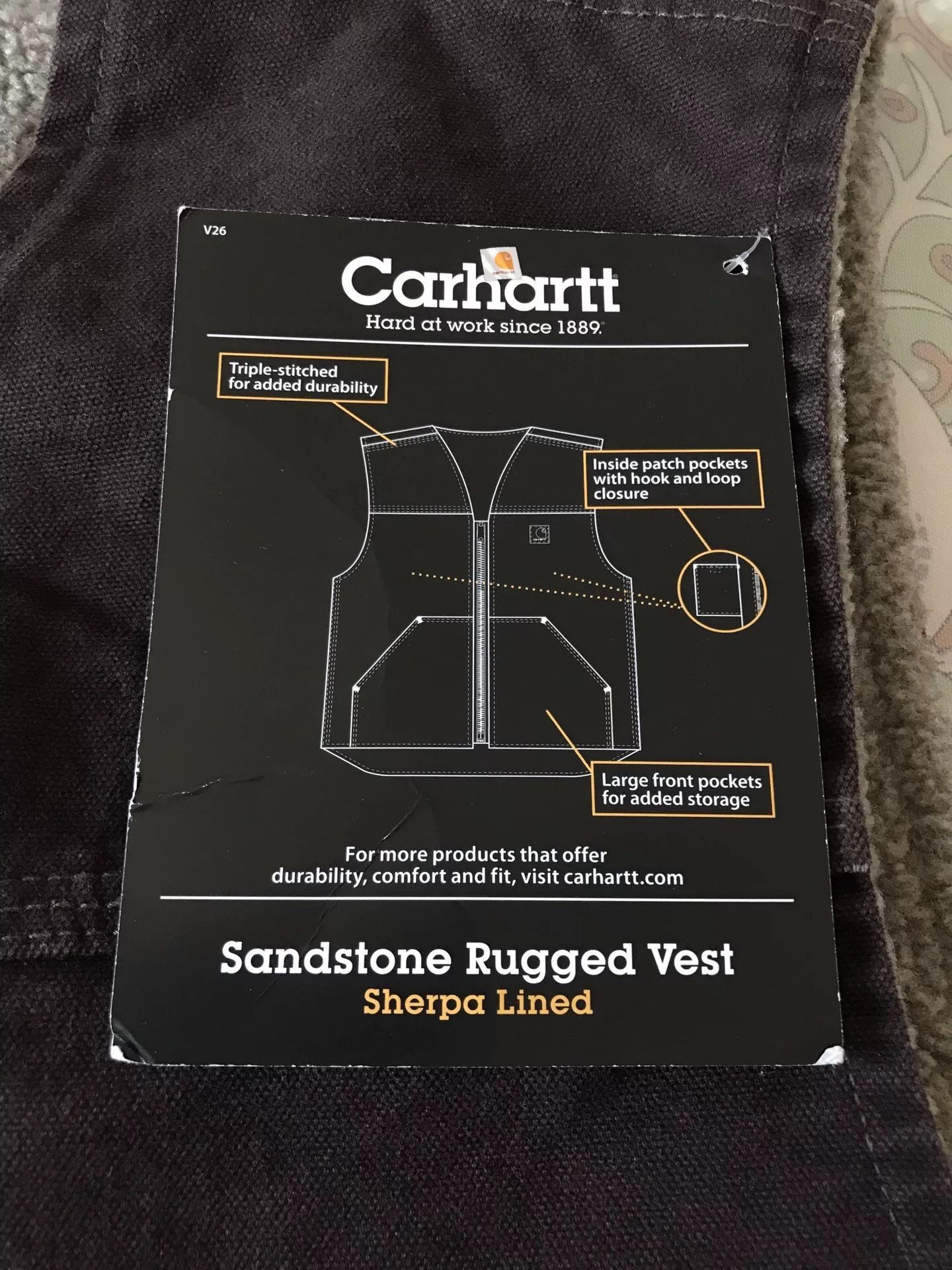 Carhartt Carhartt V26 Work Vest XL Size US XL / EU 56 / 4 - 7 Thumbnail