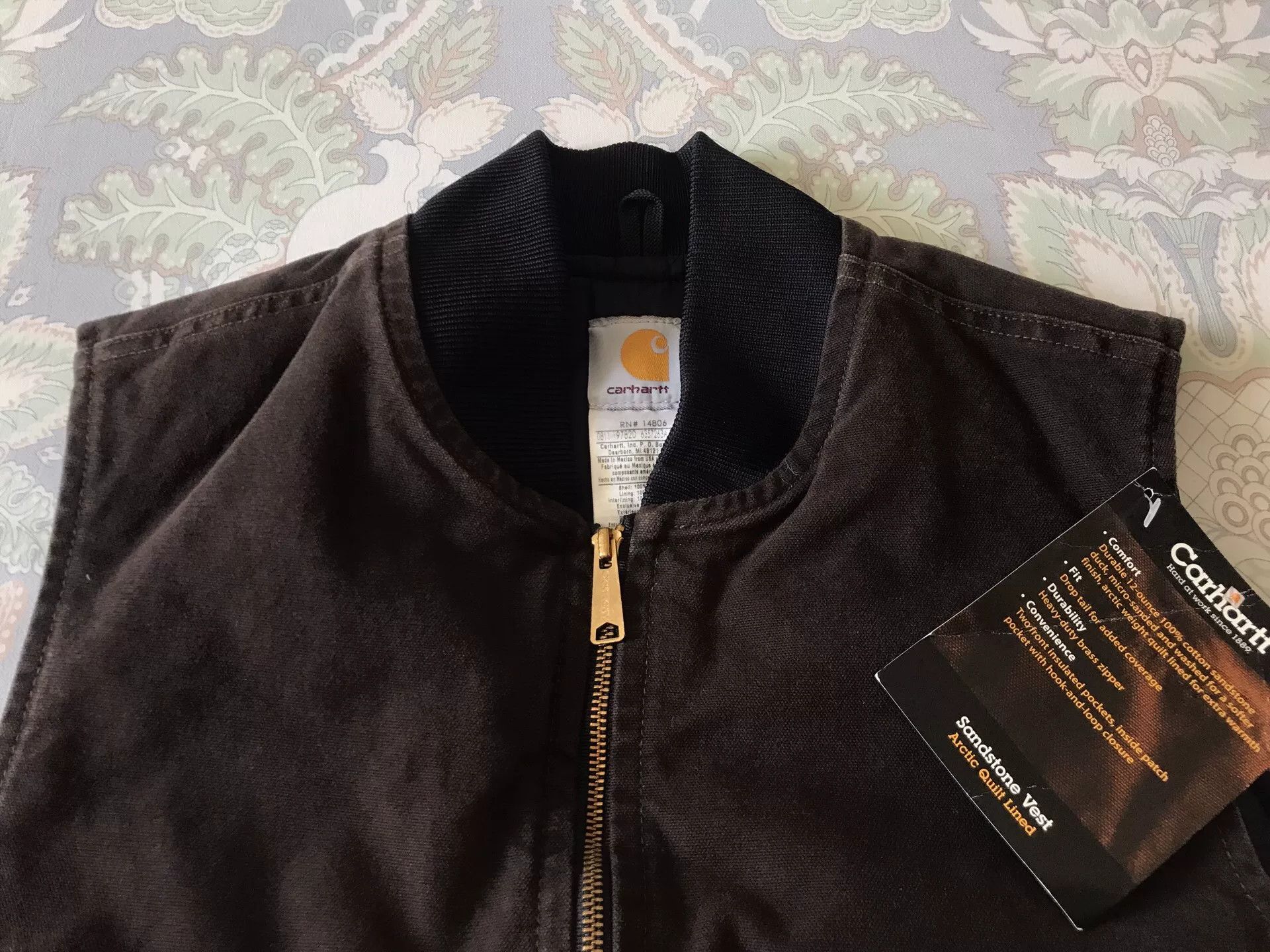 Carhartt Carhartt V02 Washed Canvas Work Vest Size US L / EU 52-54 / 3 - 4 Thumbnail
