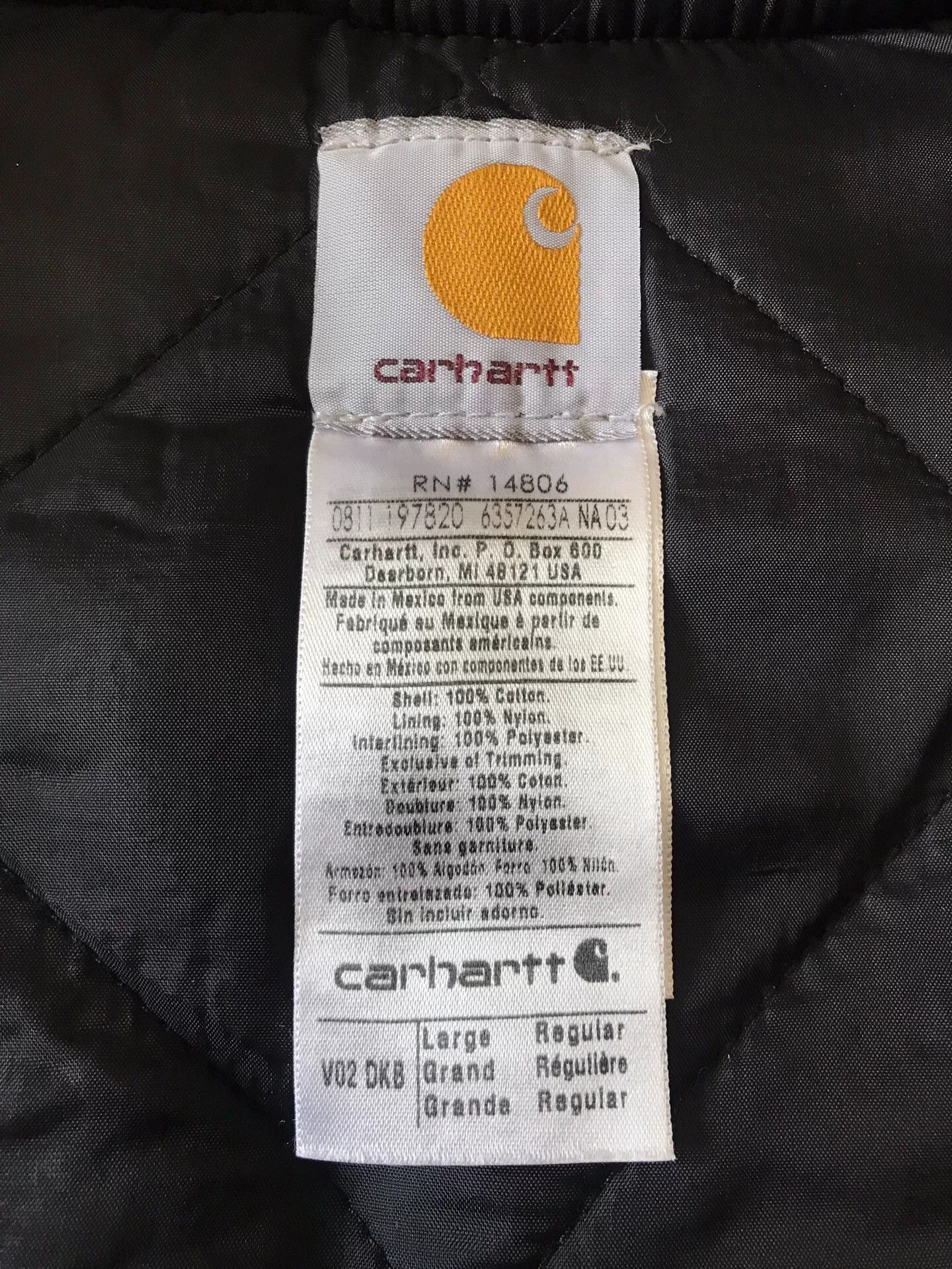 Carhartt Carhartt V02 Washed Canvas Work Vest Size US L / EU 52-54 / 3 - 9 Thumbnail