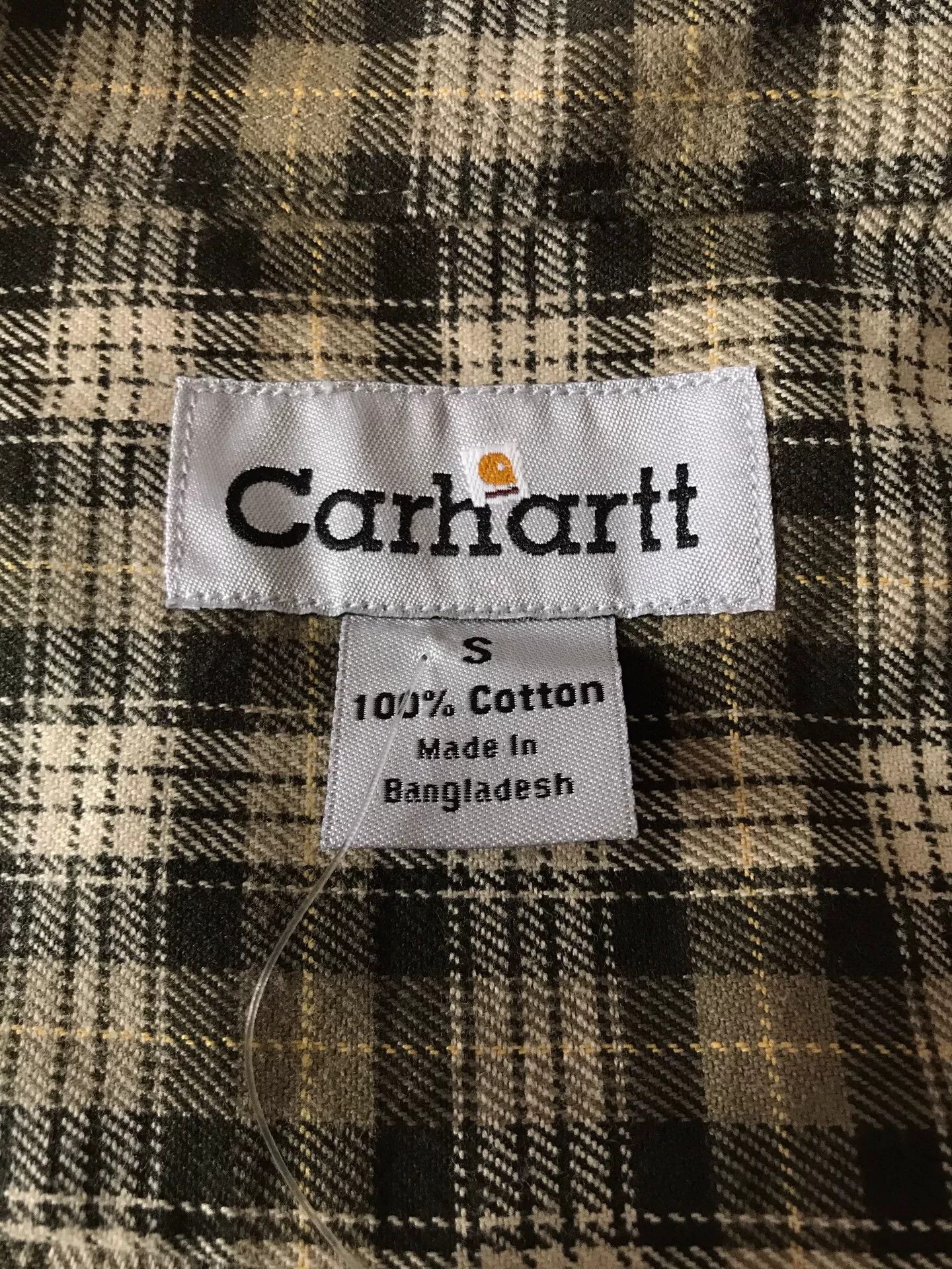 Carhartt Carhartt S131 LDN Flannel Work Shirt Size US S / EU 44-46 / 1 - 7 Thumbnail