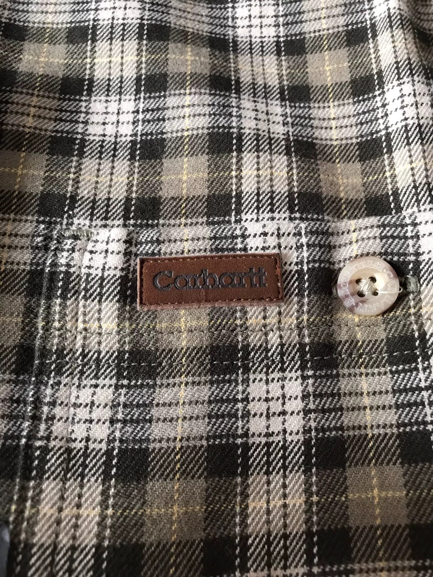 Carhartt Carhartt S131 LDN Flannel Work Shirt Size US S / EU 44-46 / 1 - 5 Thumbnail