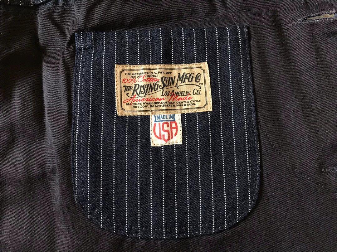 Rising Sun & Co. Rising Sun Indigo Wabash Work Vest XS Size US XS / EU 42 / 0 - 8 Thumbnail