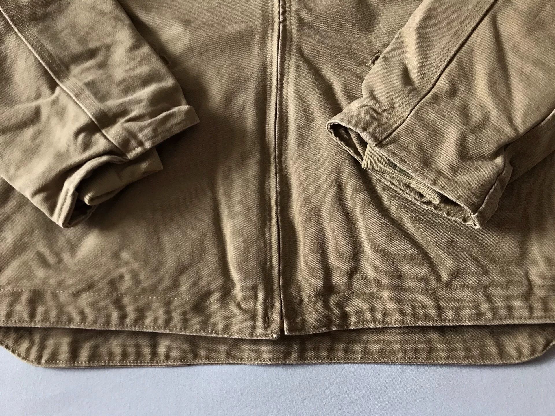 Carhartt Carhartt J141 Hooded Canvas Jacket Size US XL / EU 56 / 4 - 6 Thumbnail