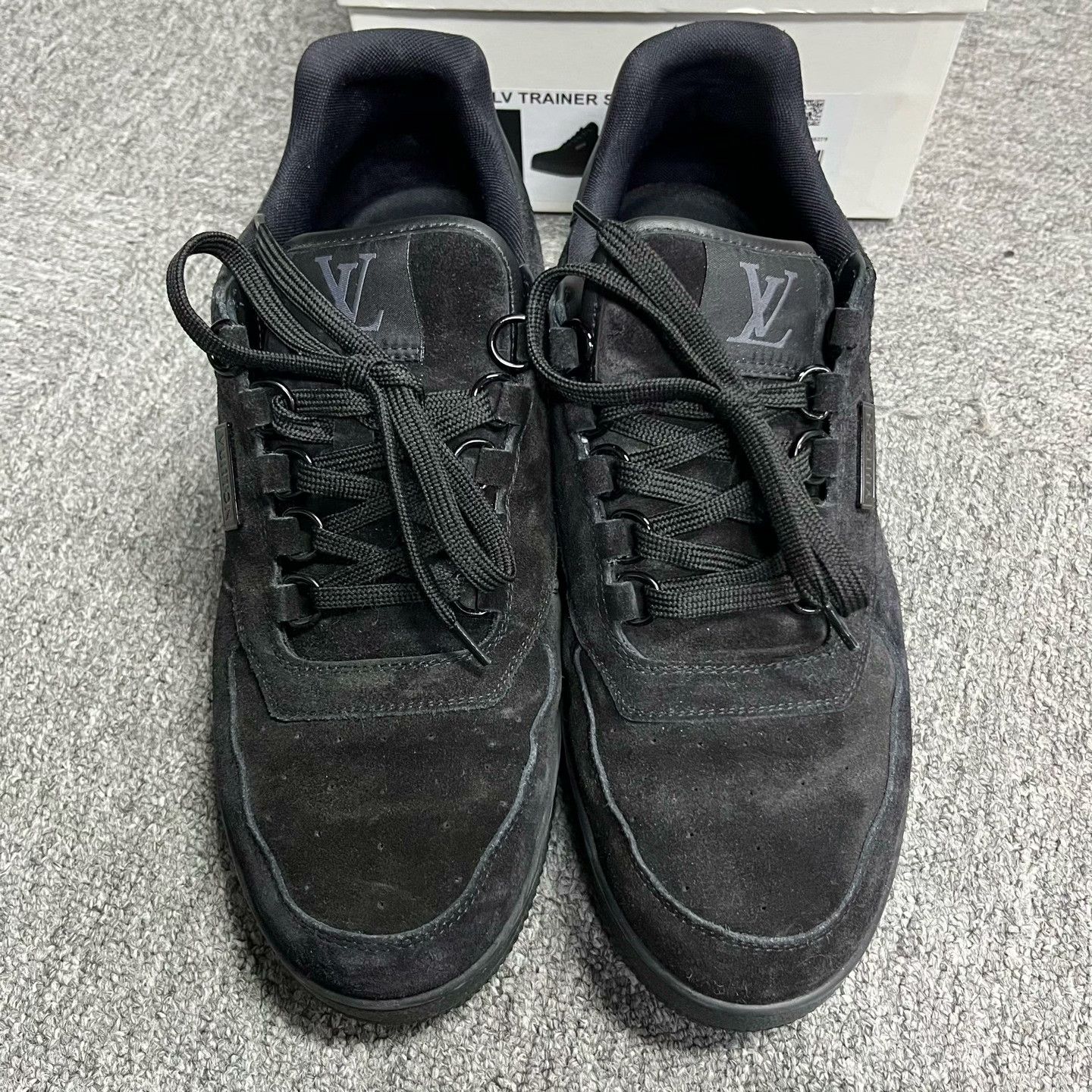 Louis Vuitton Louis Vuitton Black Round-Toe Casual Shoes Size US 8.5 / EU 41-42 - 3 Thumbnail