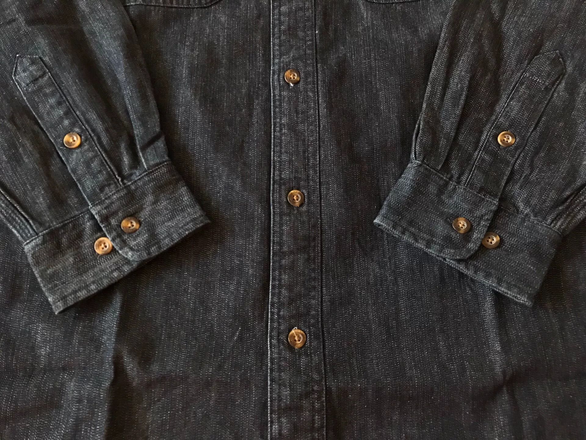 Carhartt Carhartt 100082 Denim Work Shirt Size US M / EU 48-50 / 2 - 4 Thumbnail