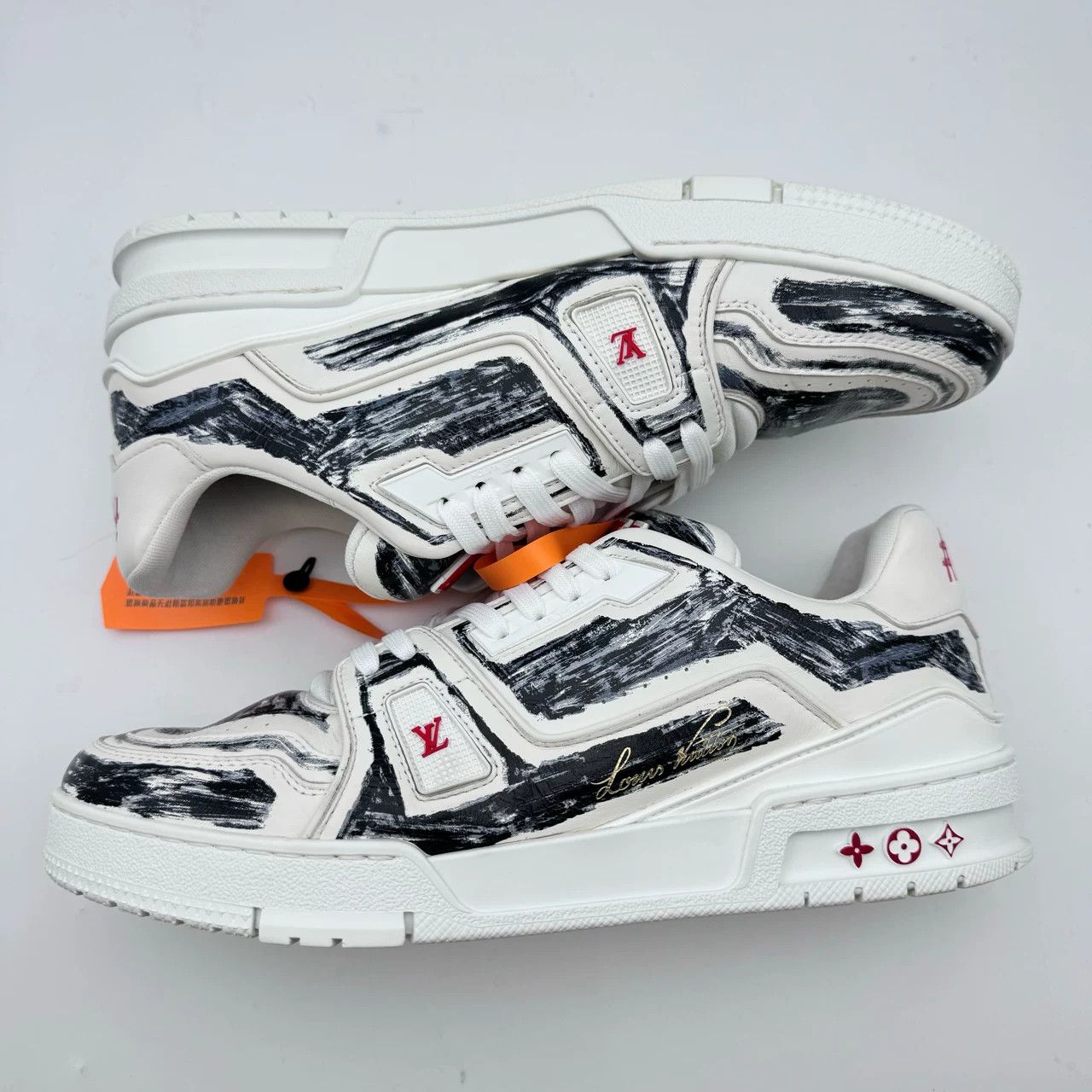 Louis Vuitton LV Graffiti Trainer Sneakers Size 43 Size US 10 / EU 43 - 2 Thumbnail