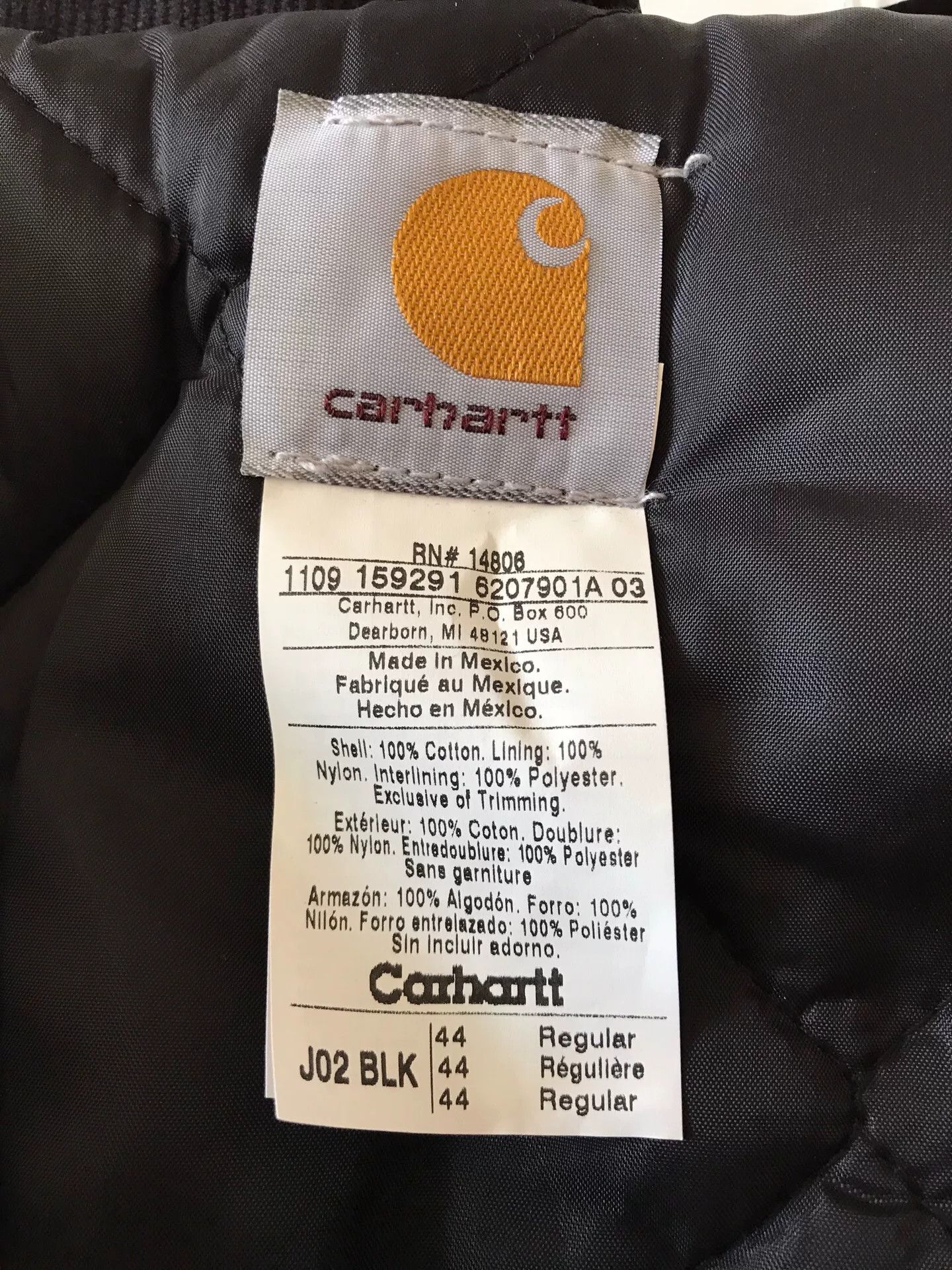 Carhartt Carhartt J02 Canvas Work Jacket Size US S / EU 44-46 / 1 - 9 Thumbnail