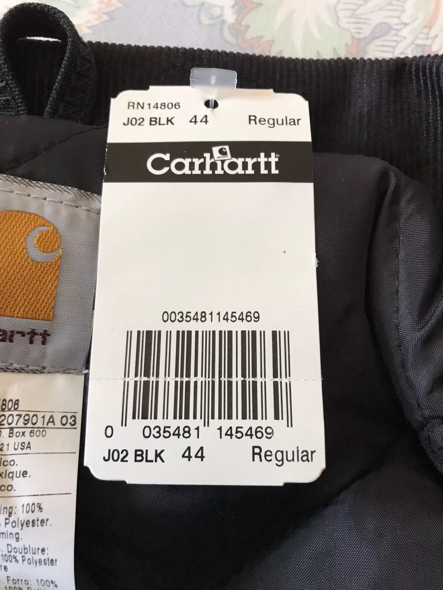 Carhartt Carhartt J02 Canvas Work Jacket Size US S / EU 44-46 / 1 - 8 Thumbnail