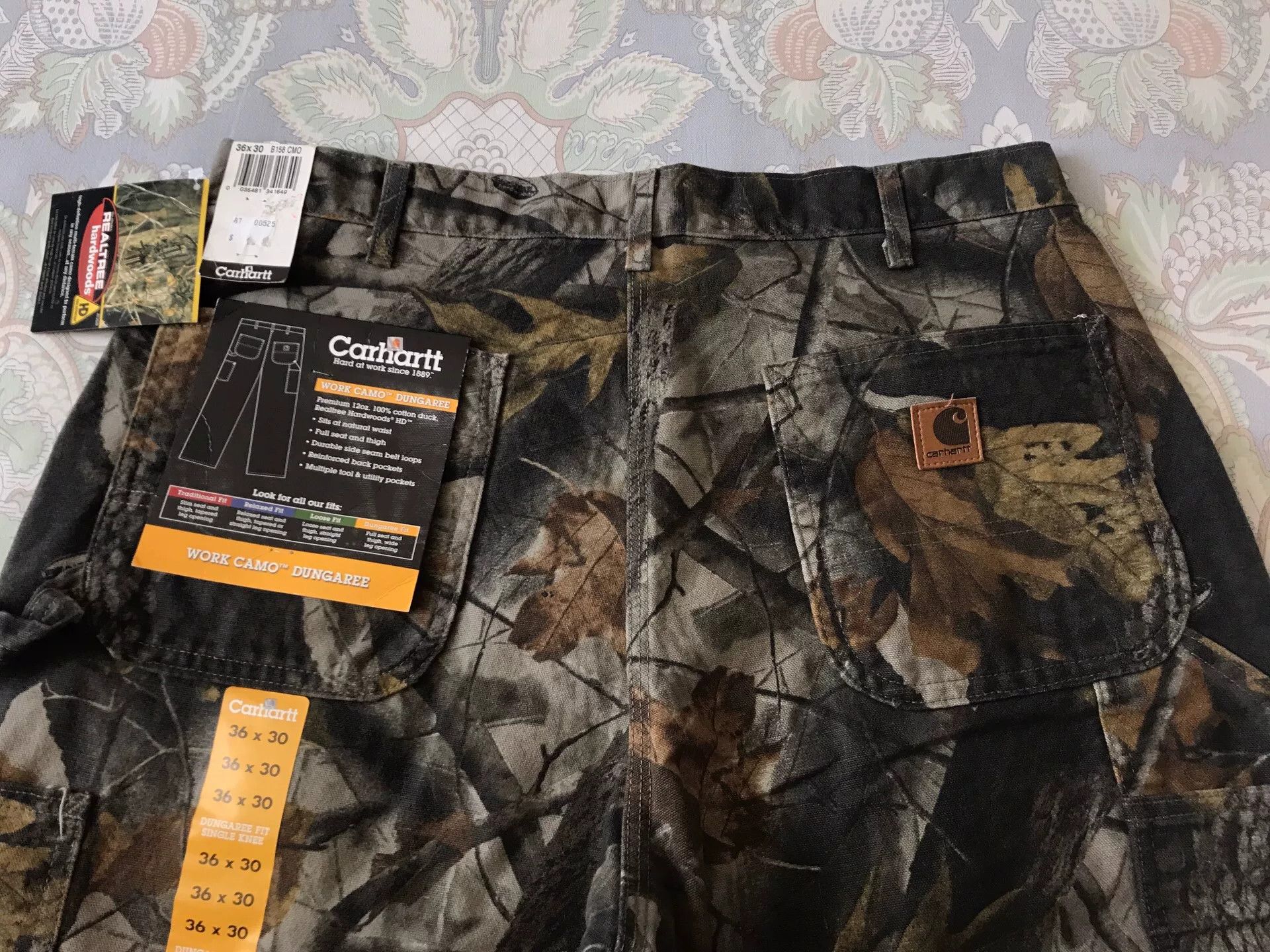 Carhartt Carhartt x Realtree B158 Dead Leaf Camo Pants Size US 36 / EU 52 - 5 Thumbnail