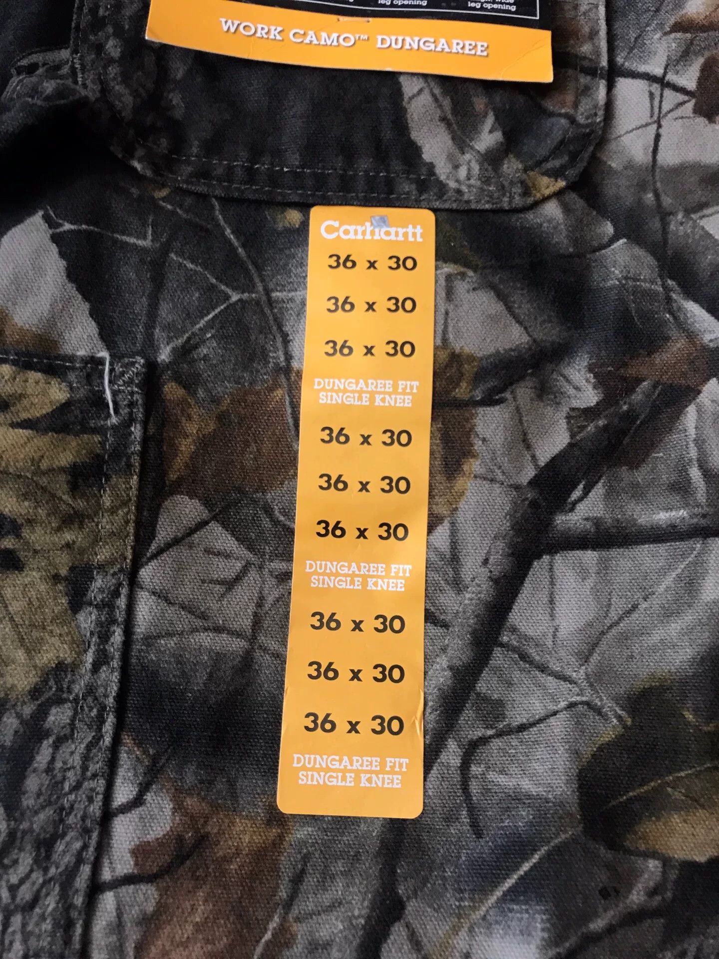 Carhartt Carhartt x Realtree B158 Dead Leaf Camo Pants Size US 36 / EU 52 - 7 Thumbnail