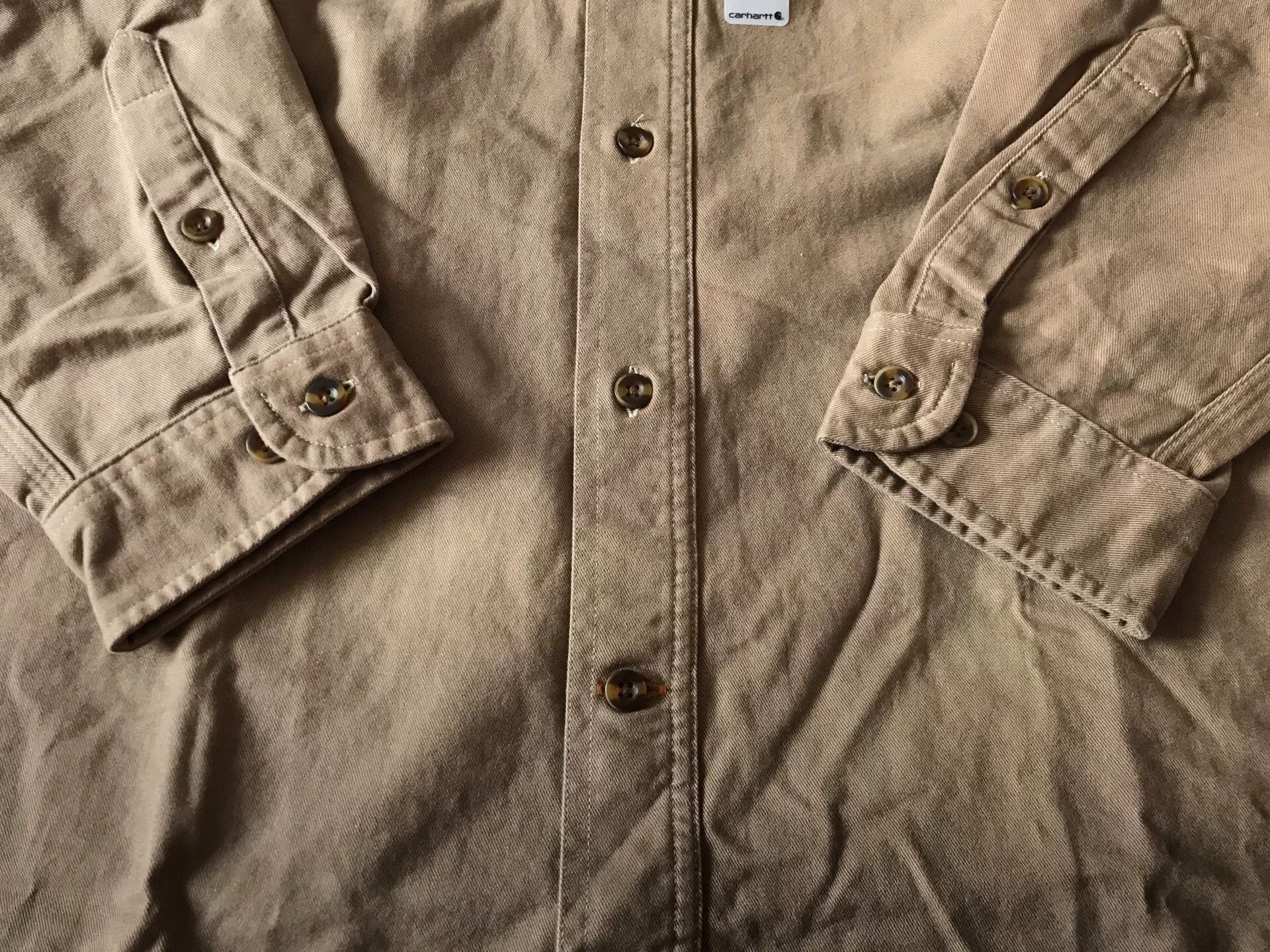 Carhartt Carhartt S09 266 Heavy Work Shirt Size US L / EU 52-54 / 3 - 4 Thumbnail