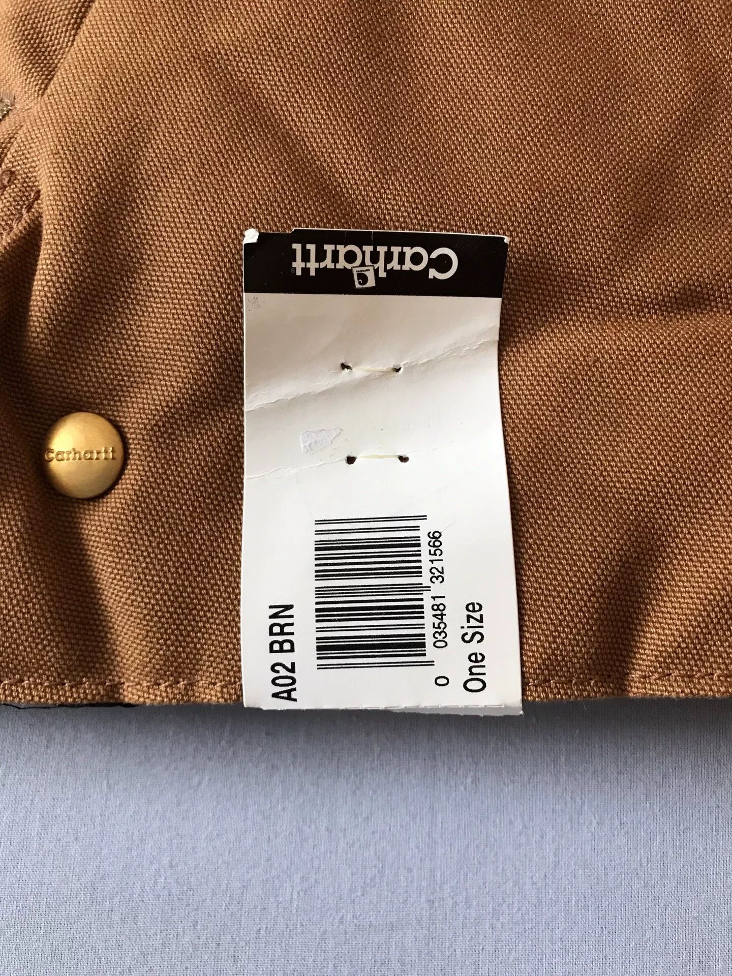 Carhartt Carhartt A02 BRN Detachable Hood Size ONE SIZE - 8 Thumbnail