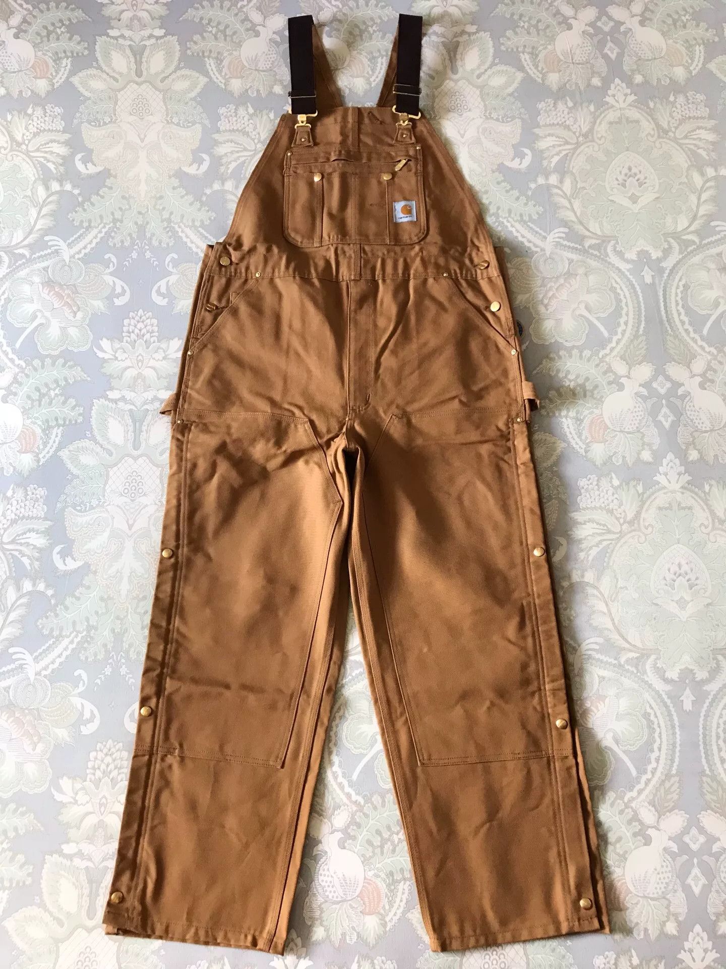 Carhartt Carhartt R37 Brown Overalls W38L30 Size US 38 / EU 54 - 3 Thumbnail