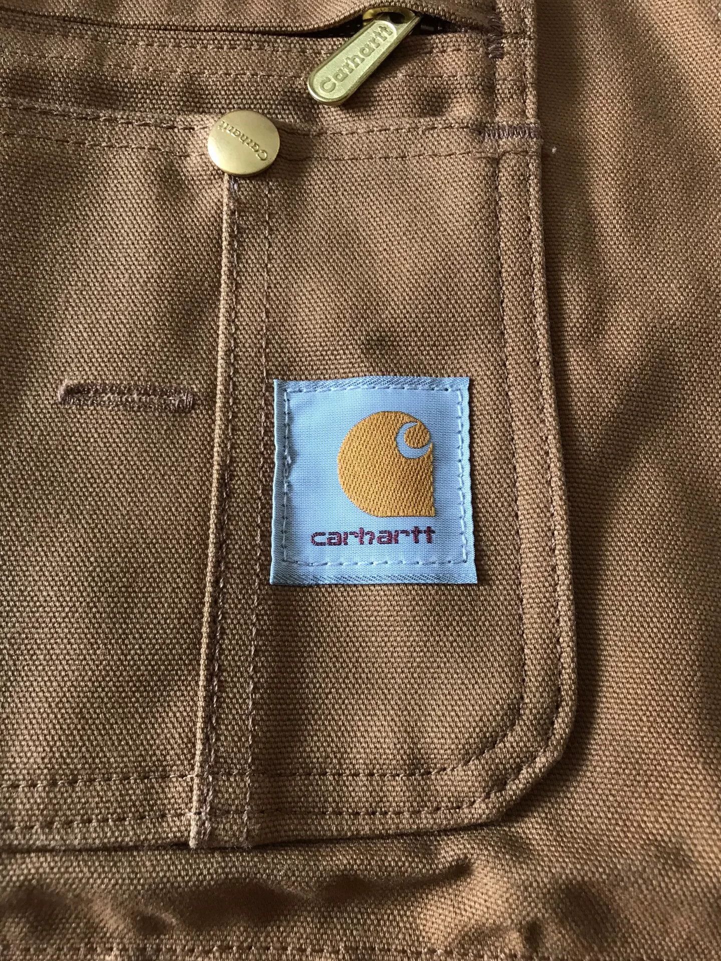 Carhartt Carhartt R37 Brown Overalls W38L30 Size US 38 / EU 54 - 5 Thumbnail