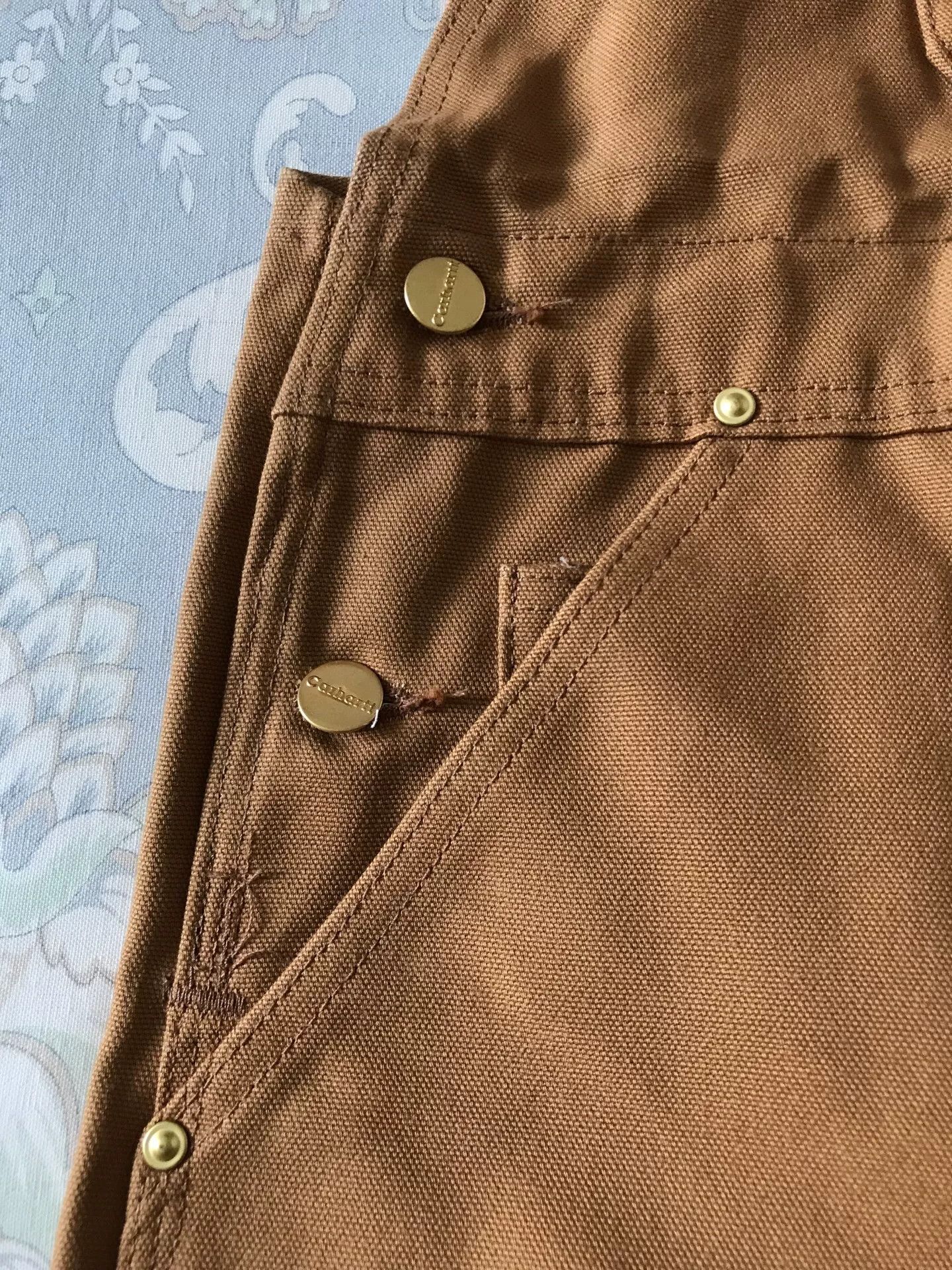 Carhartt Carhartt R37 Brown Overalls W38L30 Size US 38 / EU 54 - 6 Thumbnail